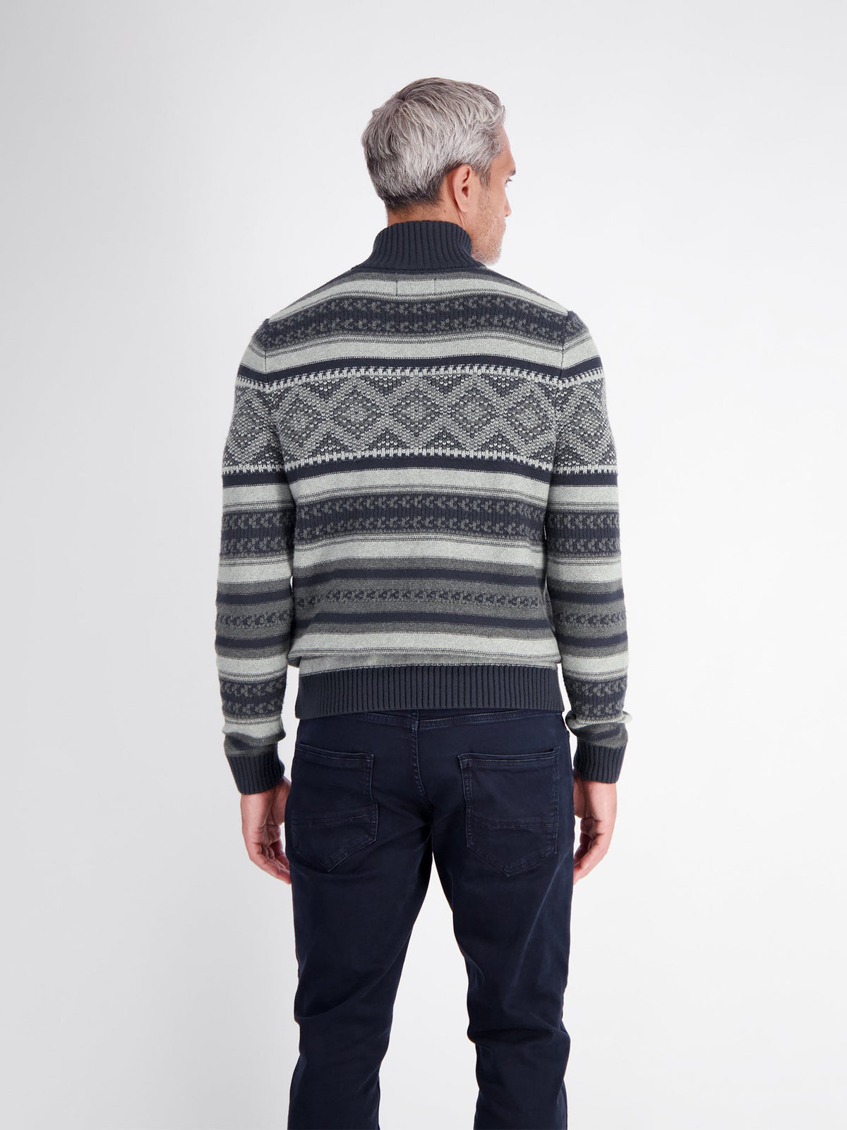 Lerros Herren Pullover Classic Navy