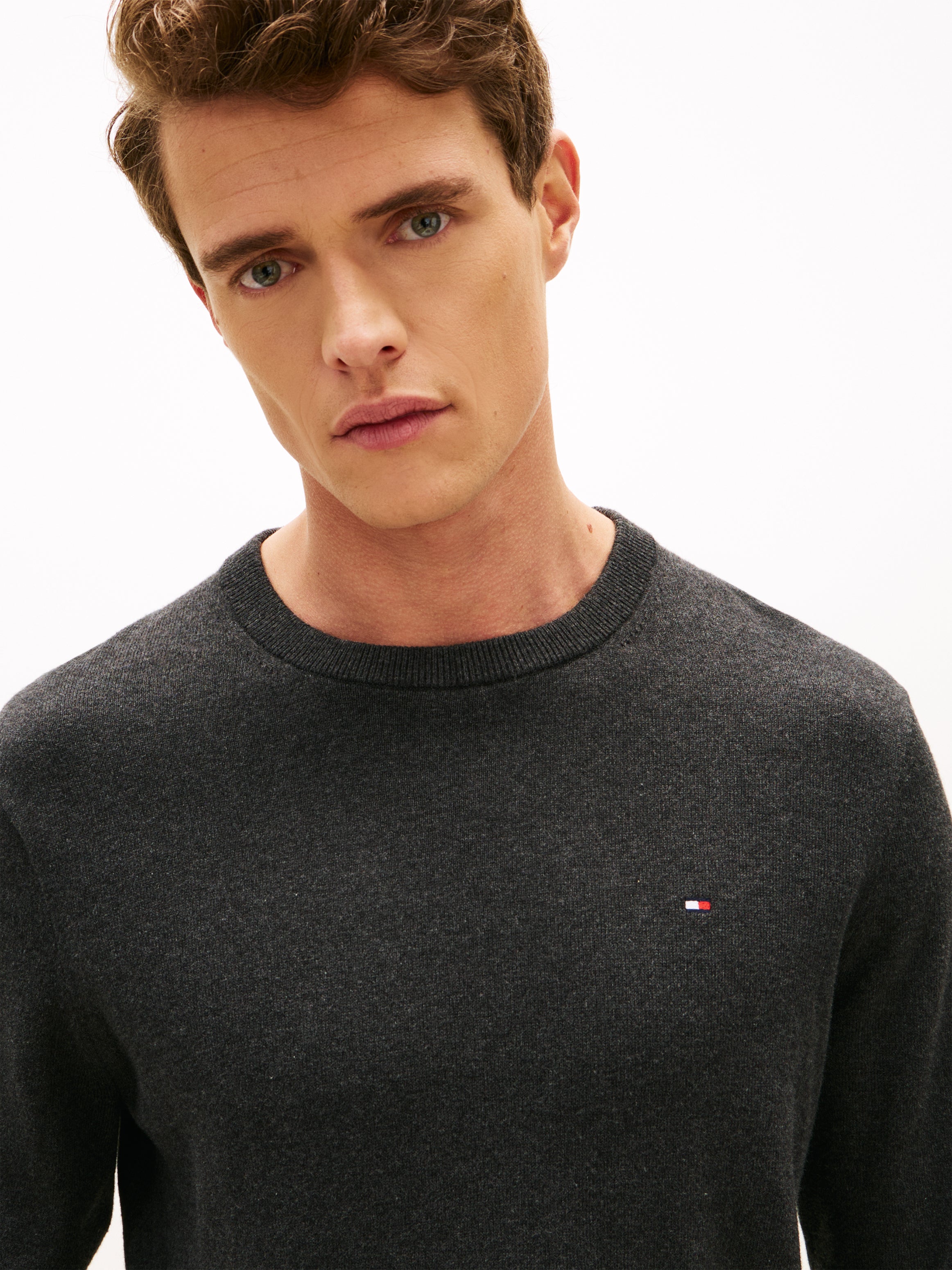 Tommy Hilfiger Herren Sweatshirts P Grey