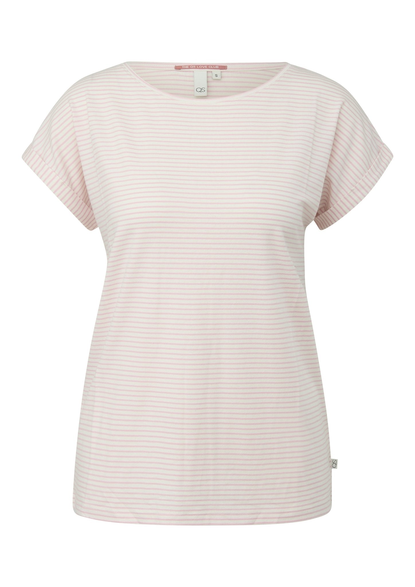 QS by S.Oliver Damen T-Shirts Lilac/Pink