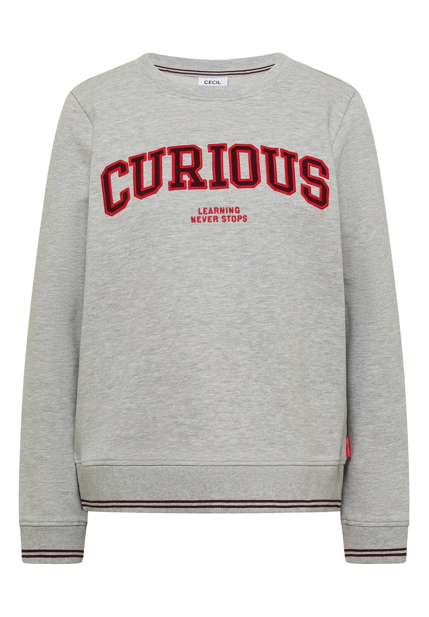 Cecil Damen Pullover  Light Gre