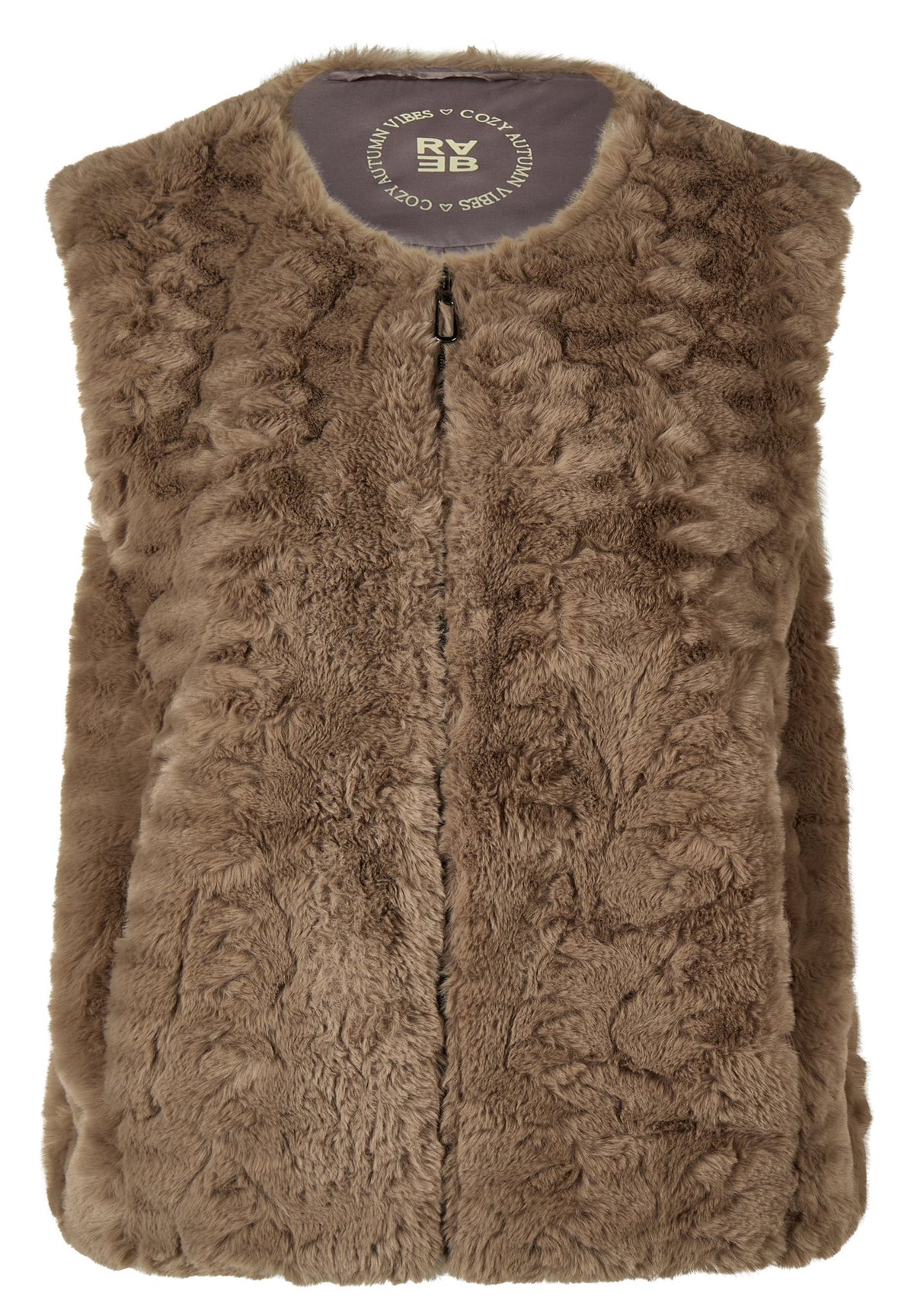 Rabe Damen Indoorwesten Taupe