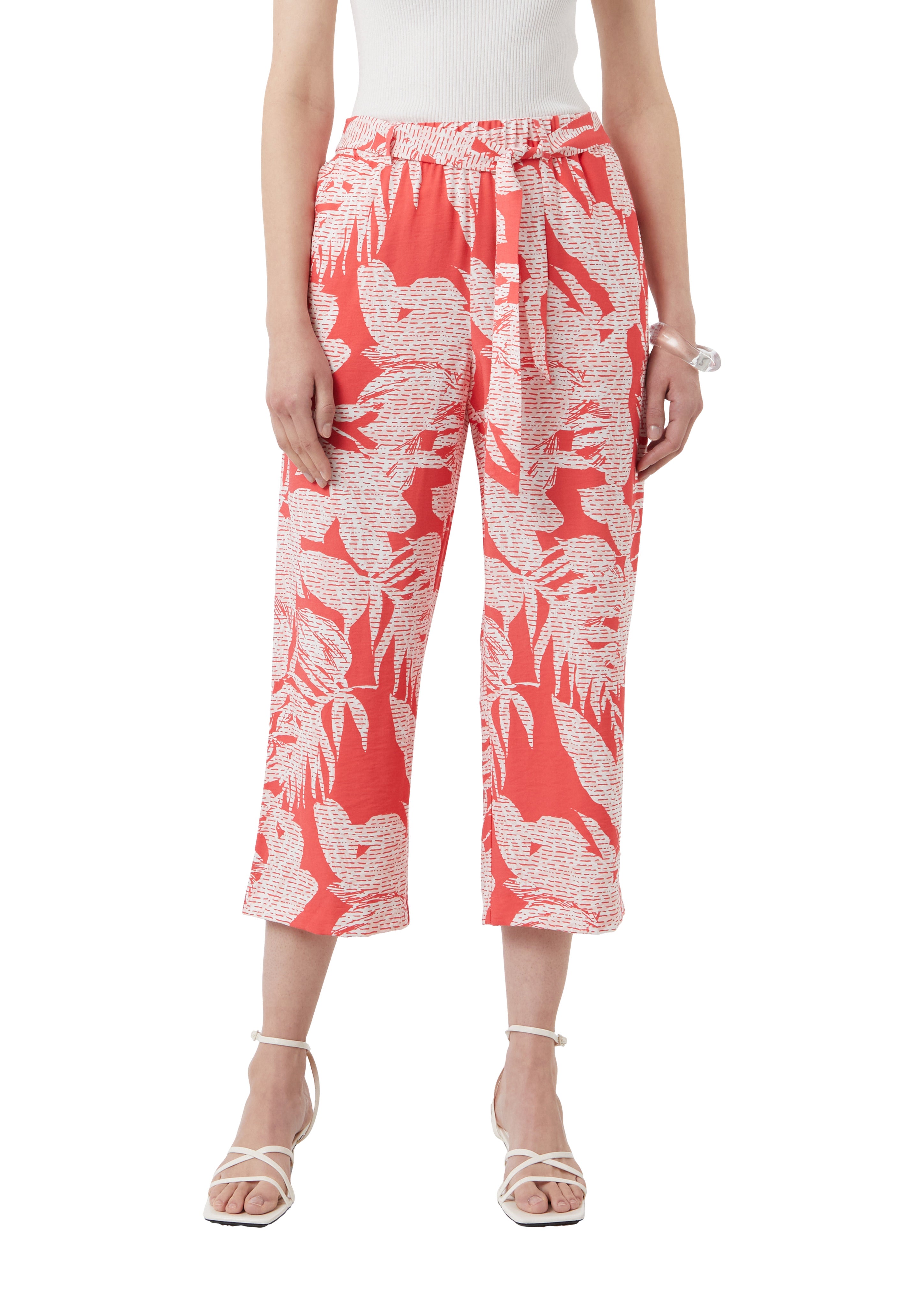 Comma Damen Shorts Lilac/Pink
