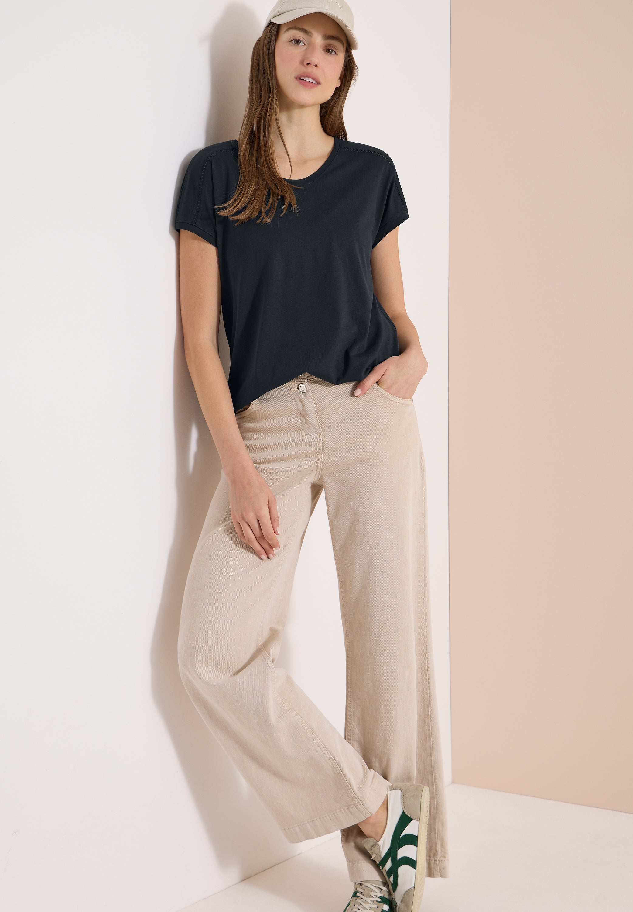 Cecil Damen T-Shirts  Palm Bree