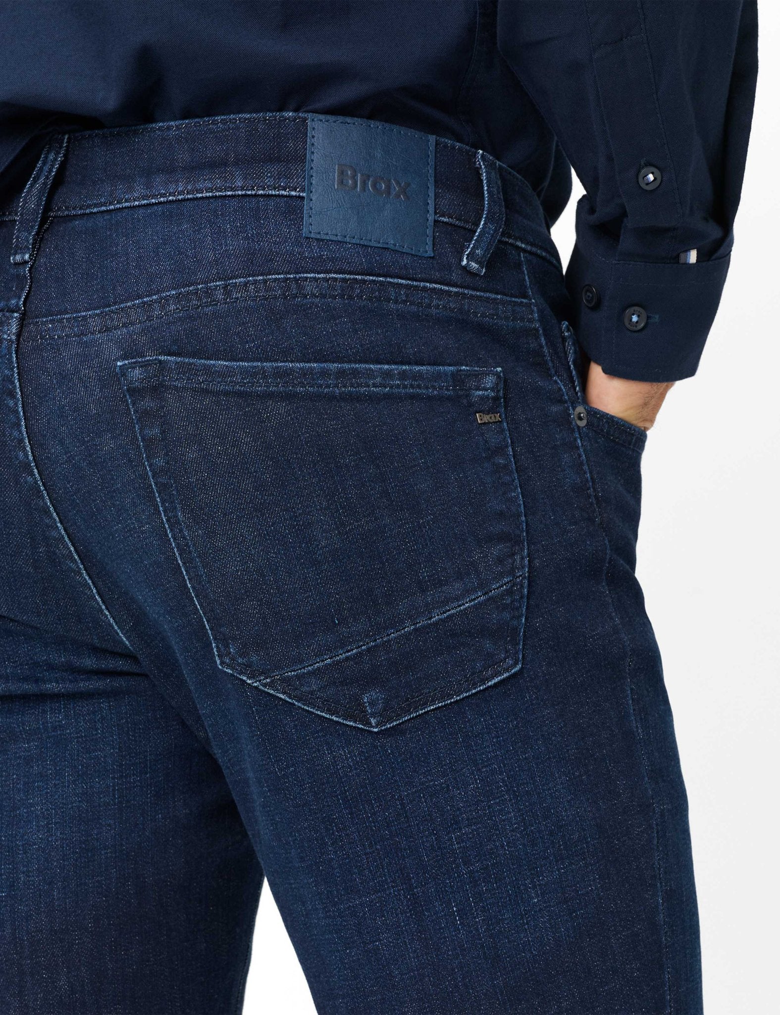 Brax Herren Jeans  Dark Blue Us