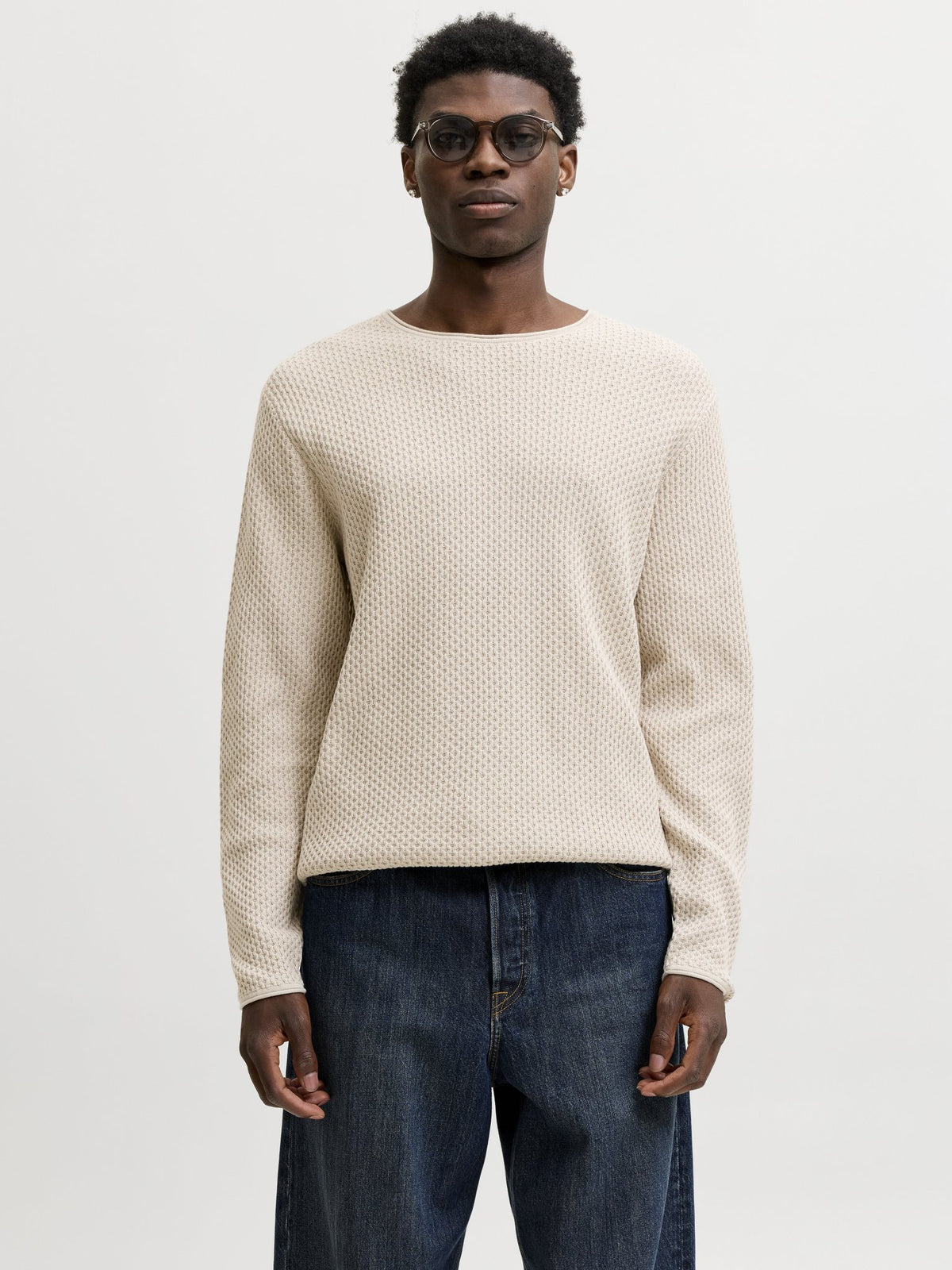 Jack & Jones Herren Pullover Silver Lining