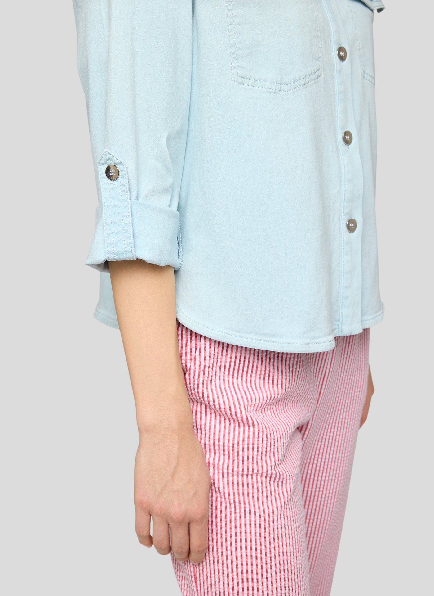 Rabe Damen Blusen Bleachedblue