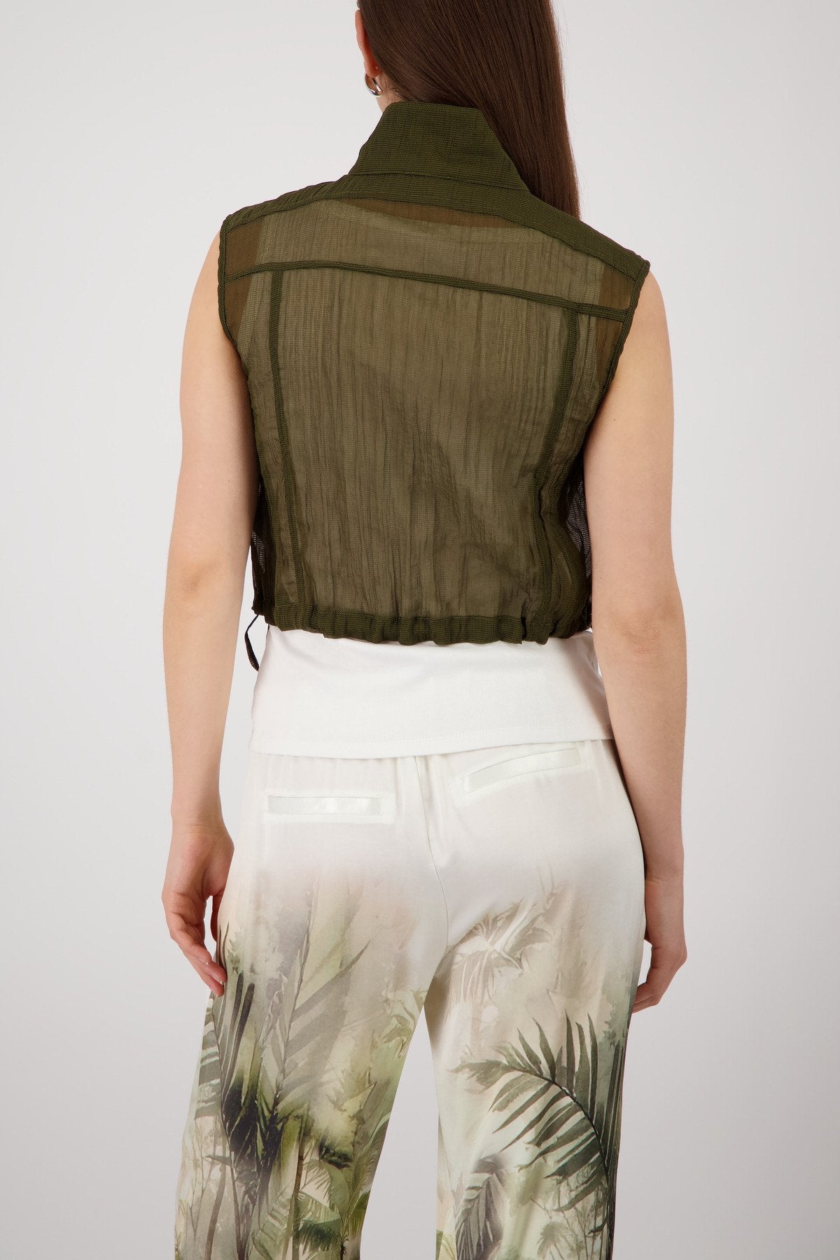 Monari Damen Indoorwesten Olive