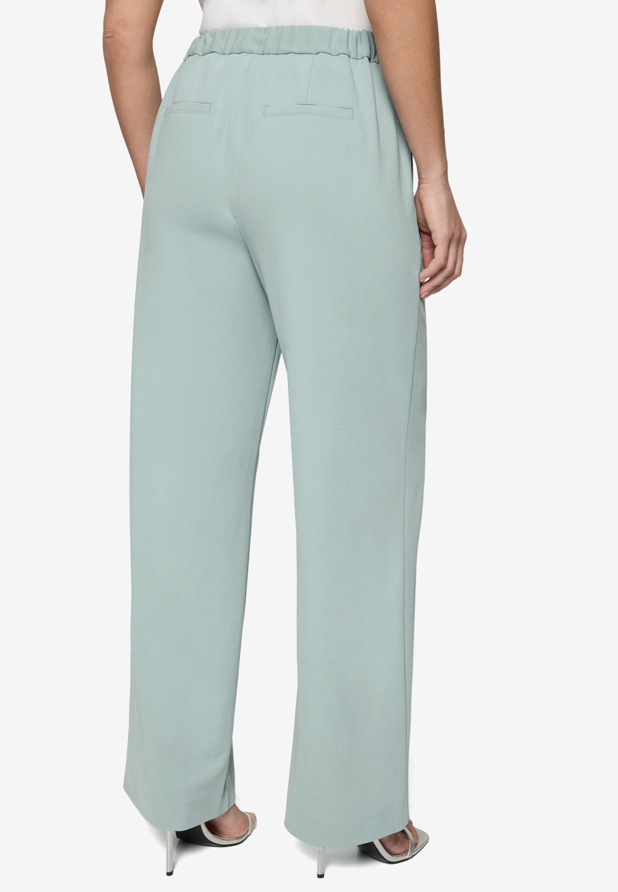 Zero Damen Hosen Silver Blue