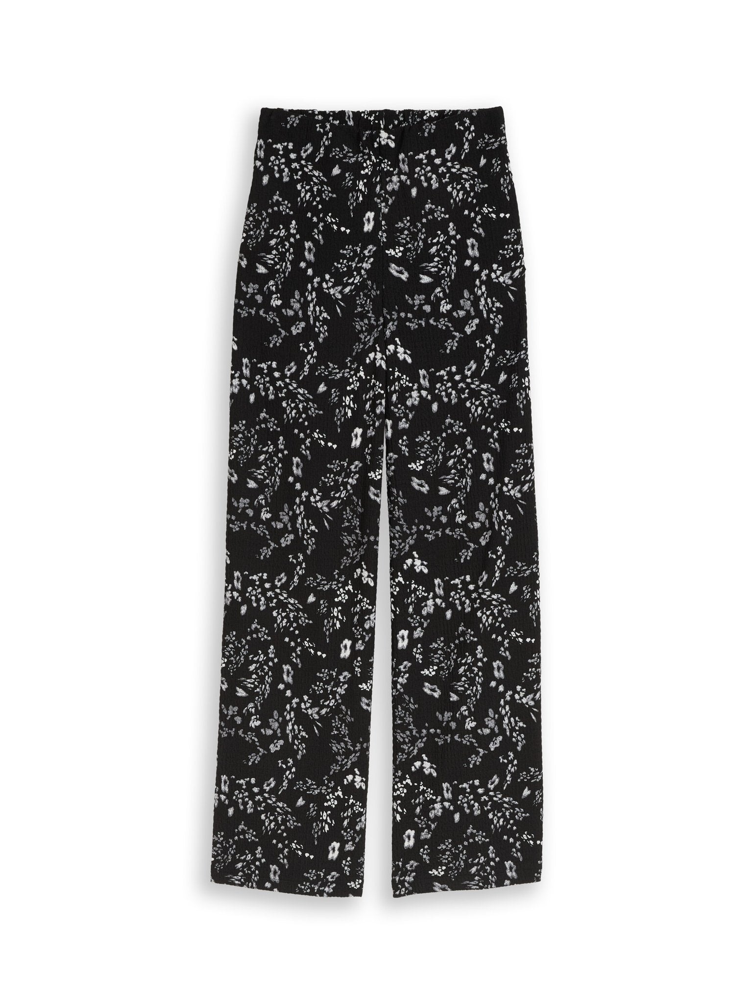 Tom Tailor denim Damen Hosen Black White Flo