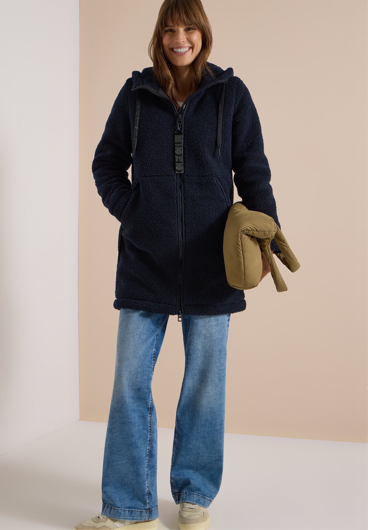 Cecil Damen Mantel  Dark Navy