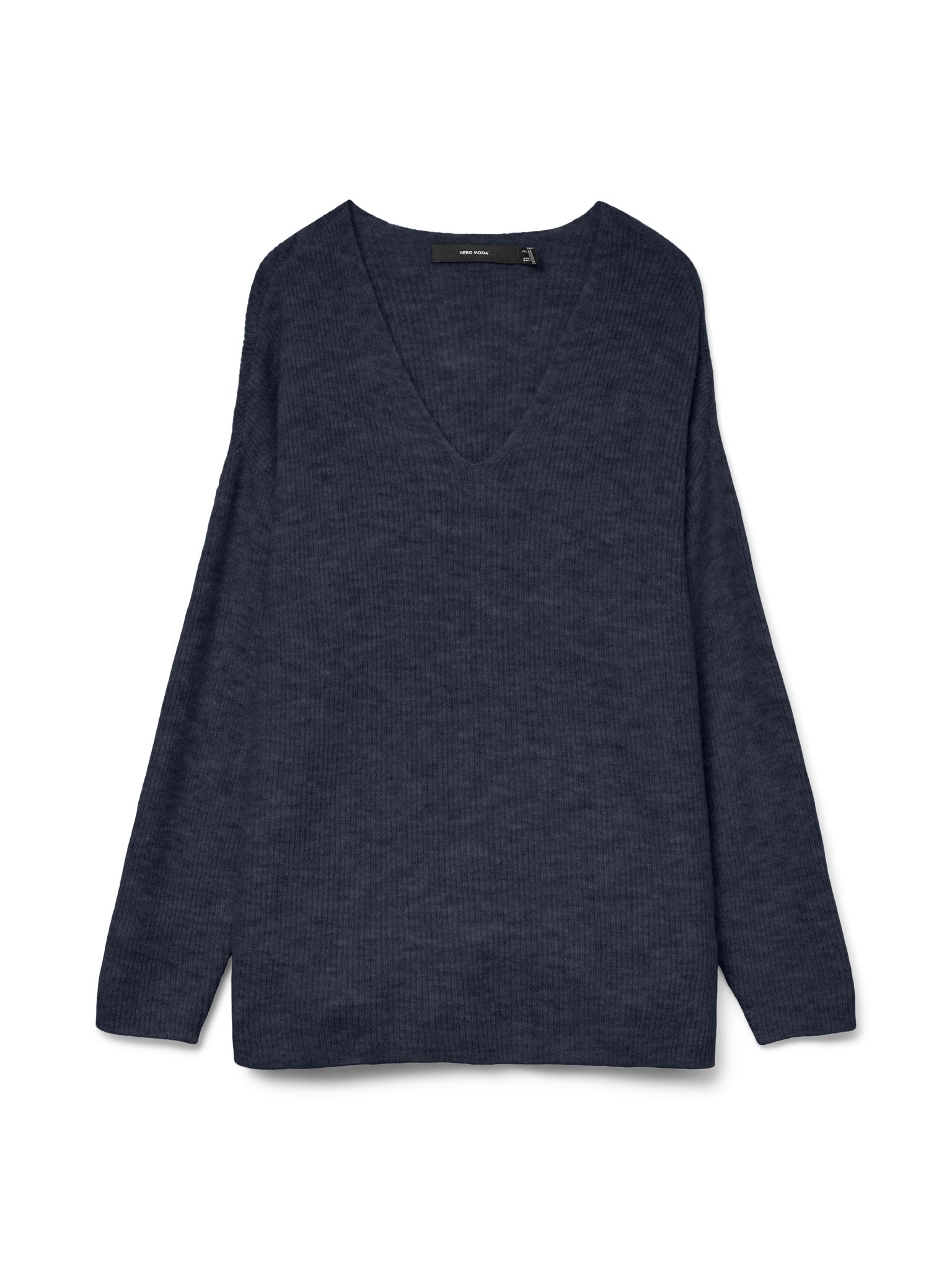 Vero Moda Damen Pullover Navy Blazer/Mel