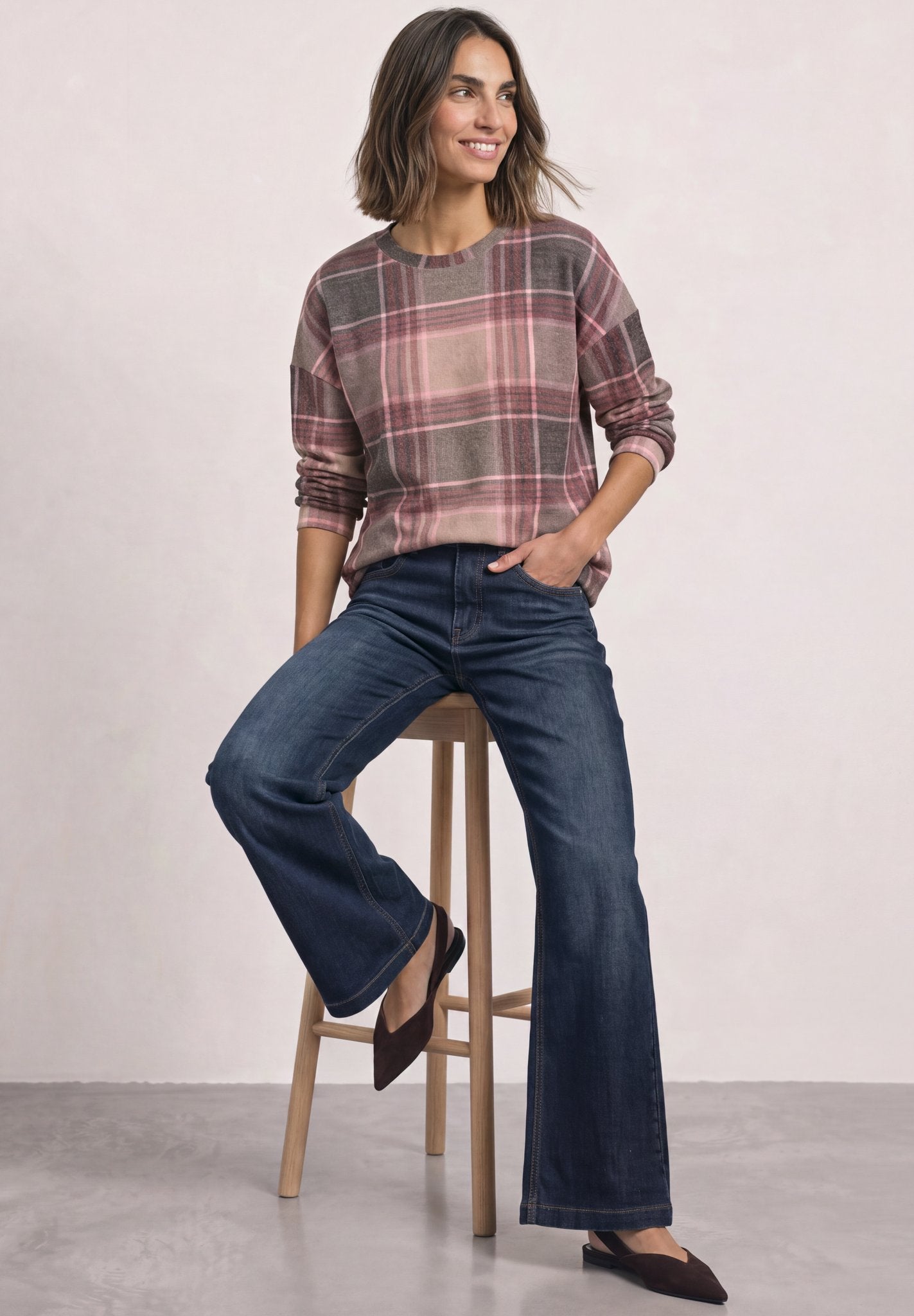 Street One Damen T-Shirts Sanded Am