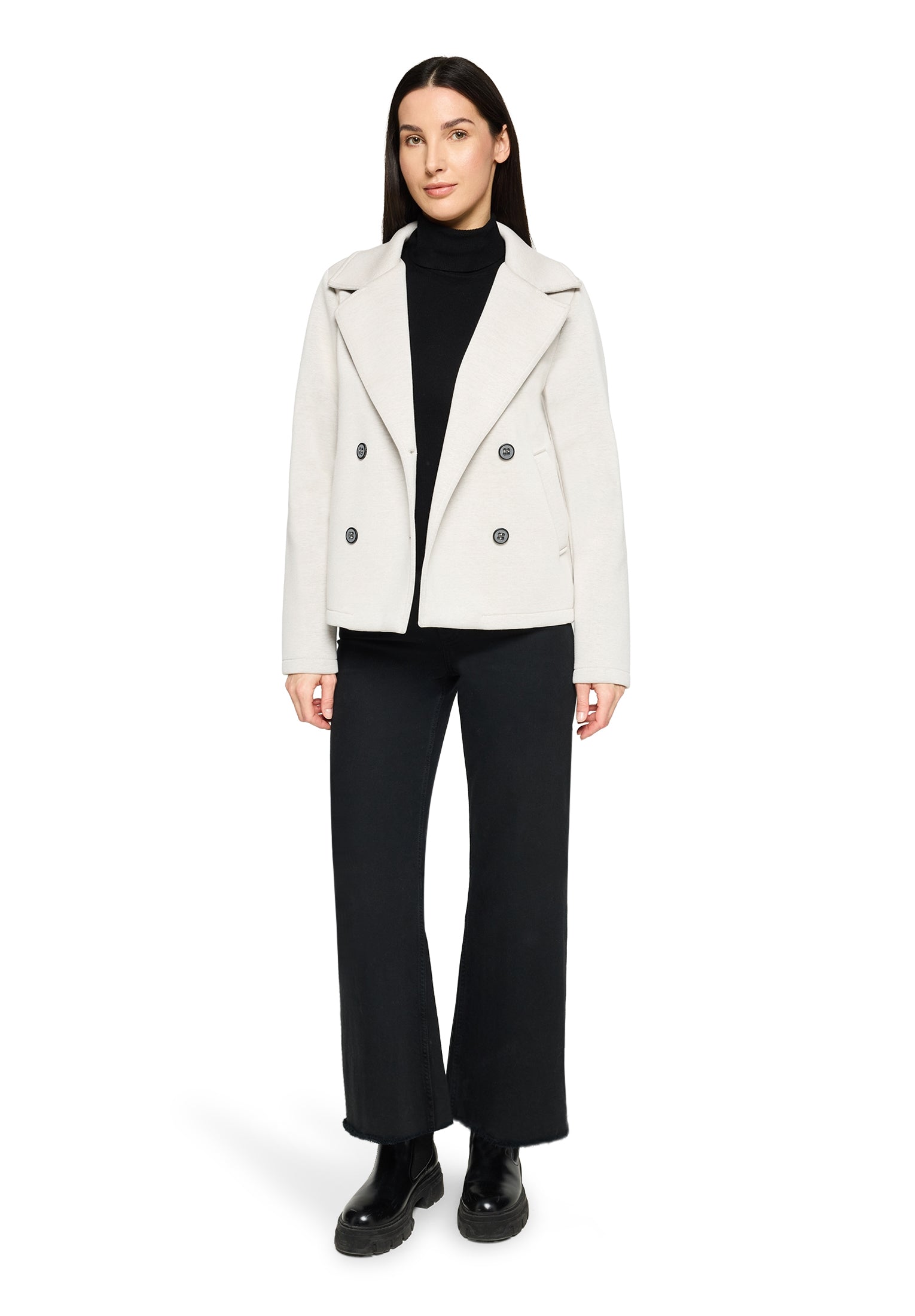 Amber & June Damen Jacken  Soft Natur