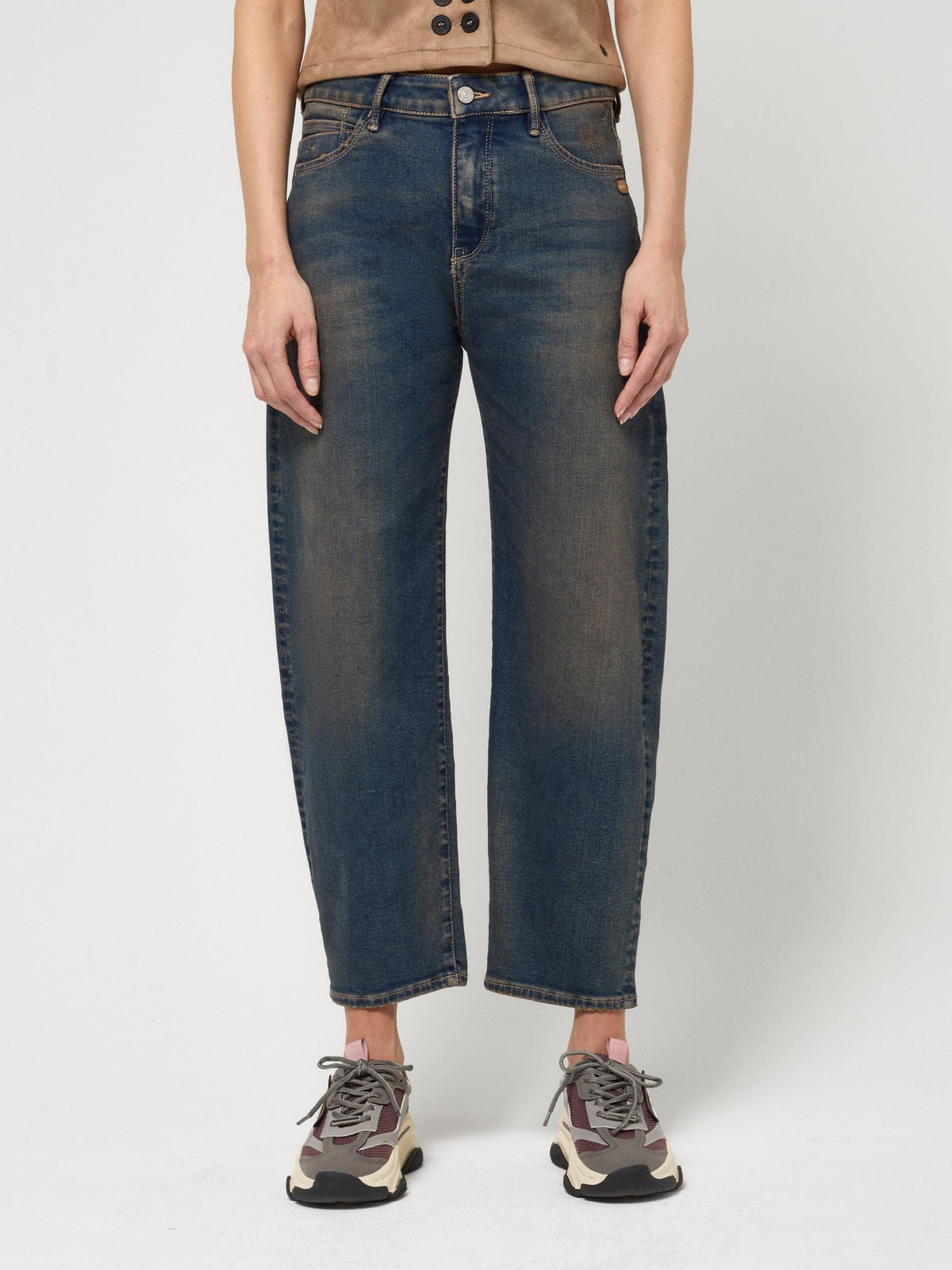 Gang Damen Jeans  Brown Tint