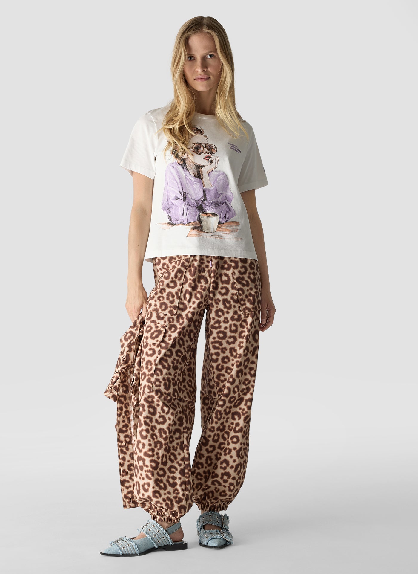 Le Comte Damen T-Shirts Natur