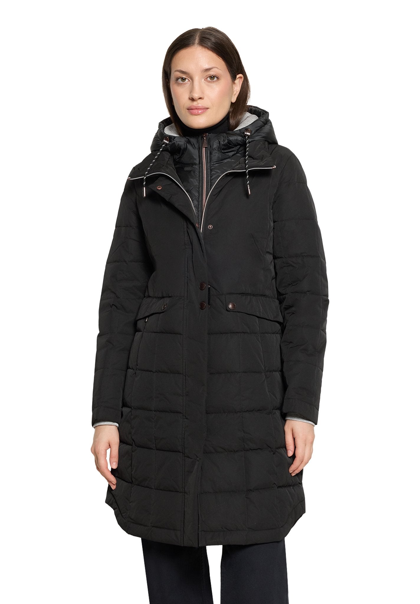 Gil Bret Damen Mantel Jet Black