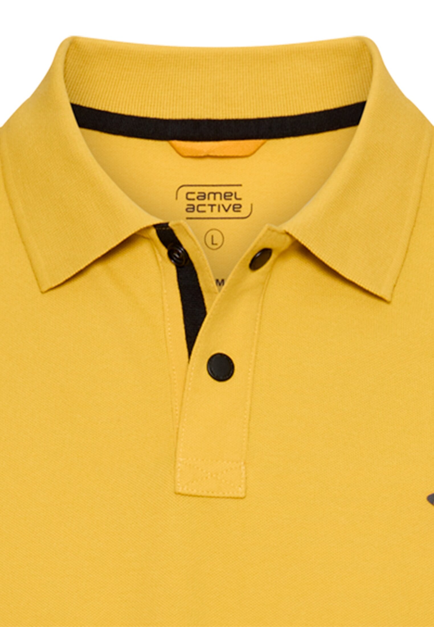 Camel active Herren Polo-Shirts  Sun Yellow