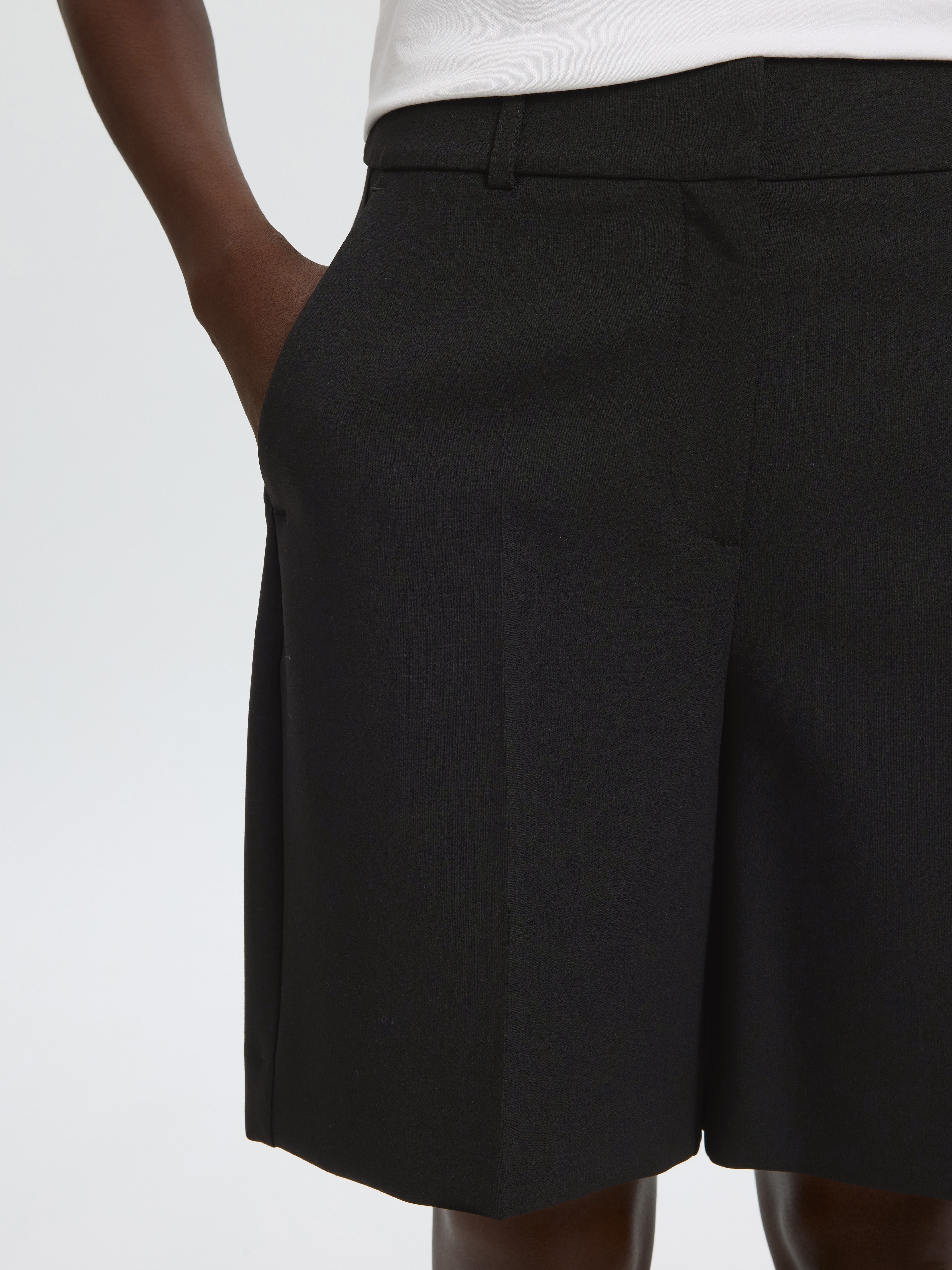 Selected Femme Damen Shorts Black