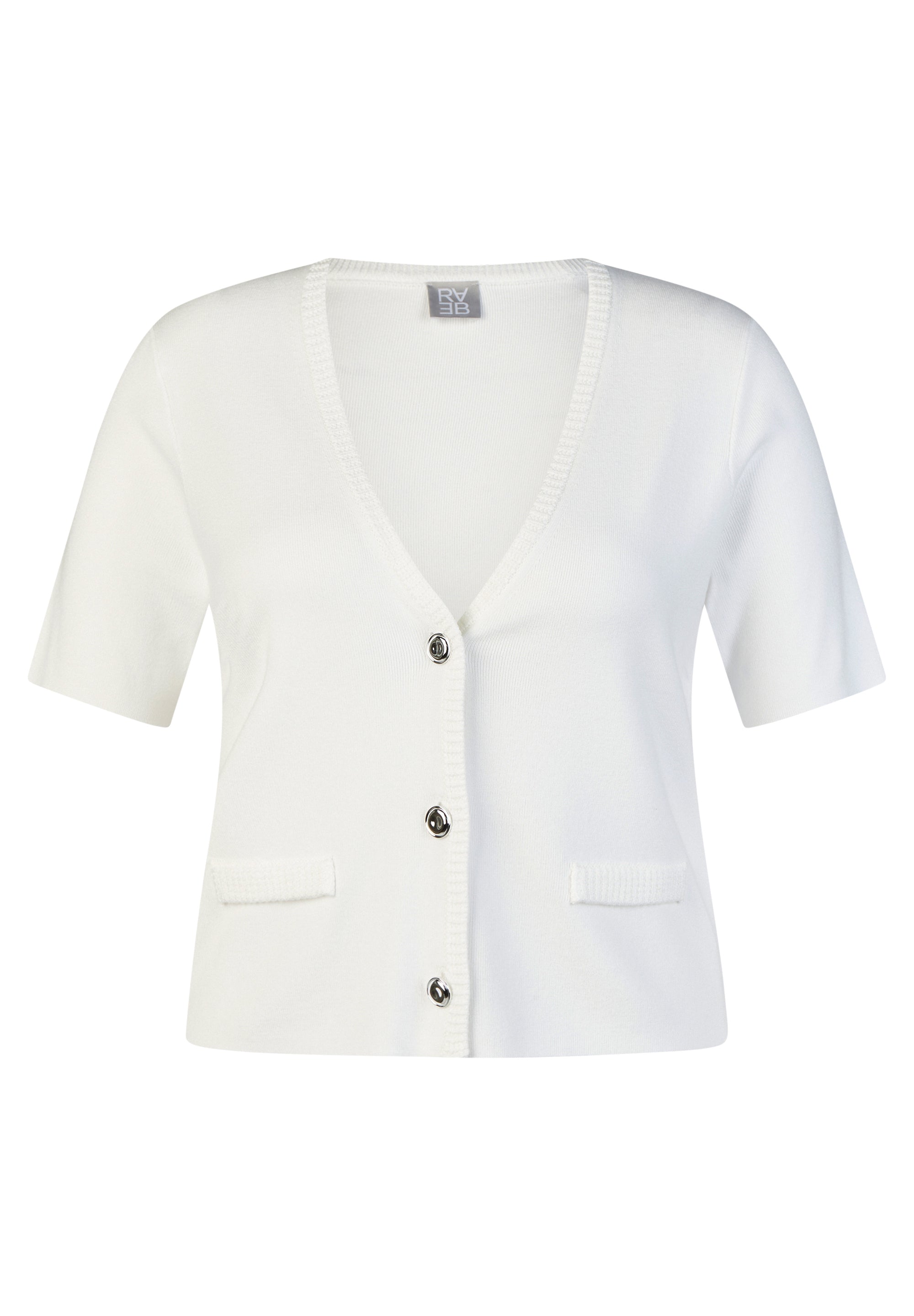 Rabe Damen Strickjacken Weiss