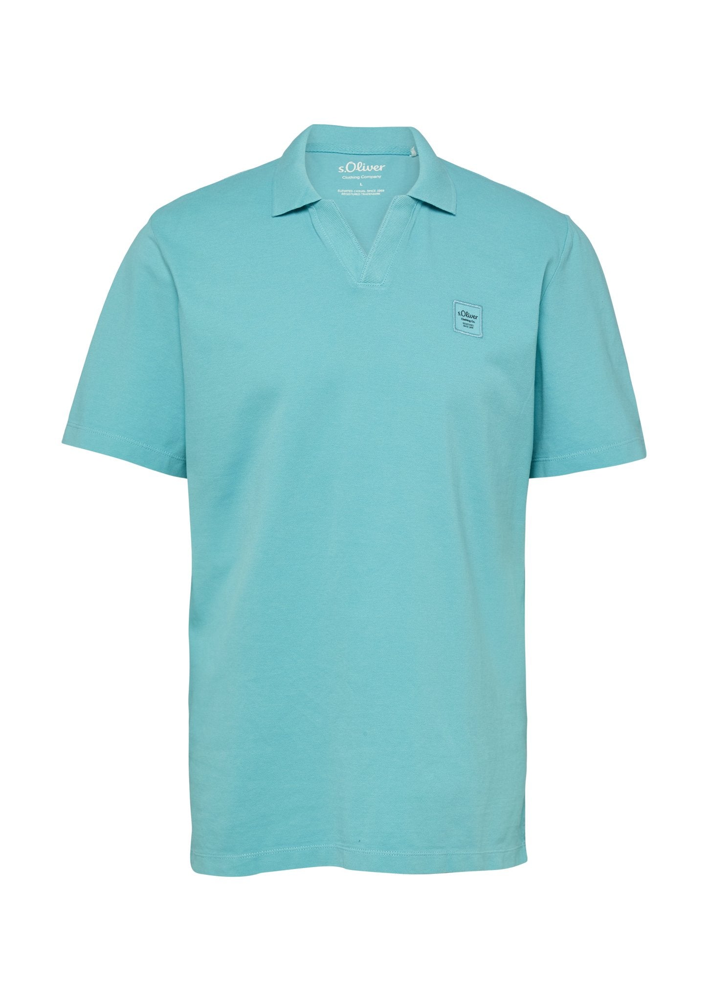 S. Oliver red Herren Polo-Shirts Blue Green