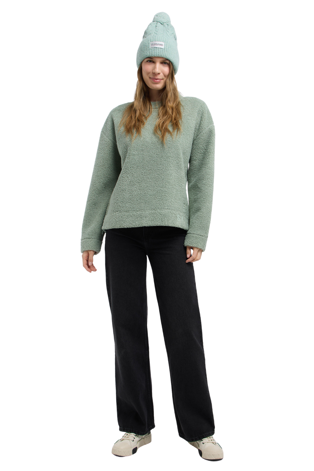 Elbsand Damen Sweatshirts  Silt Green