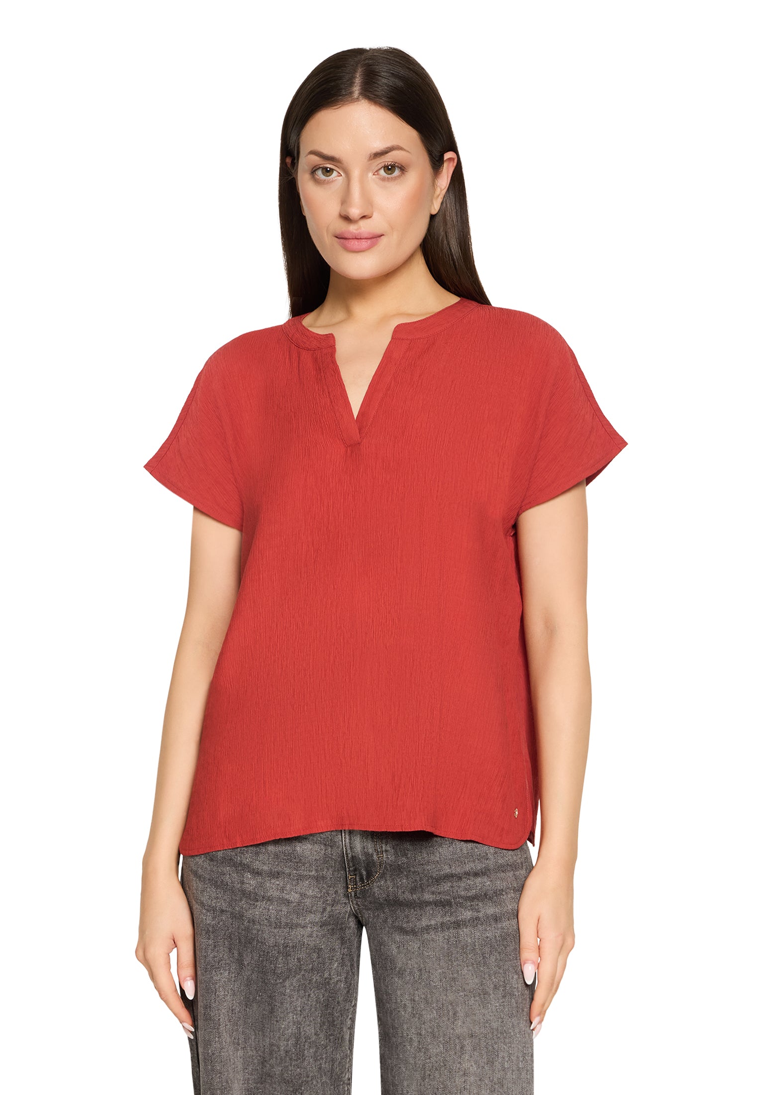 Betty & Co Damen Blusen kurz Rust Red