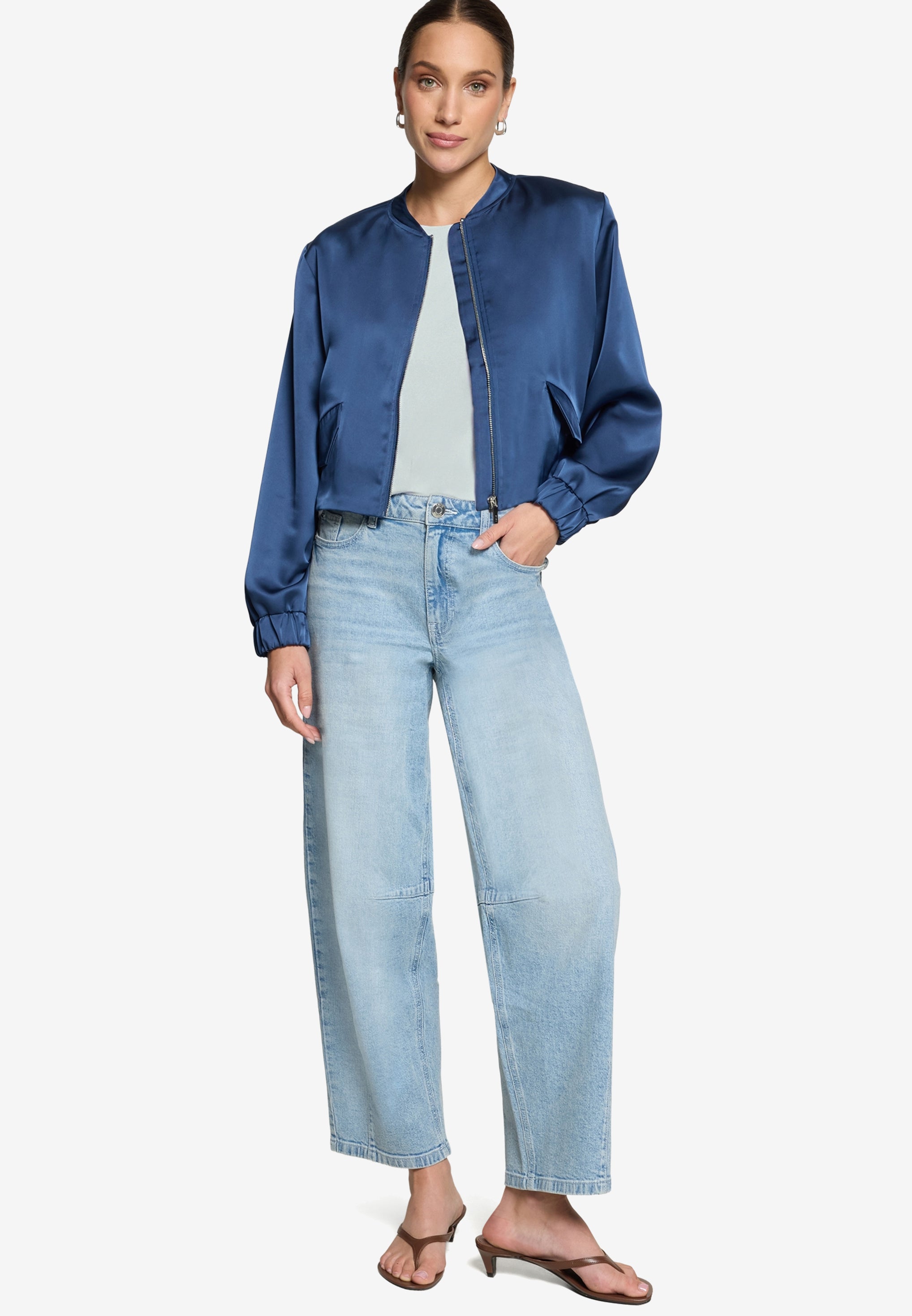 Zero Damen Blazer Sargasso Sea