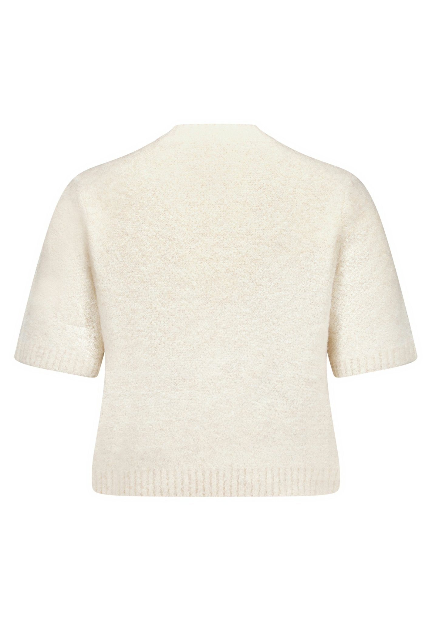 Betty & Co Damen Pullover Bright Cream Me