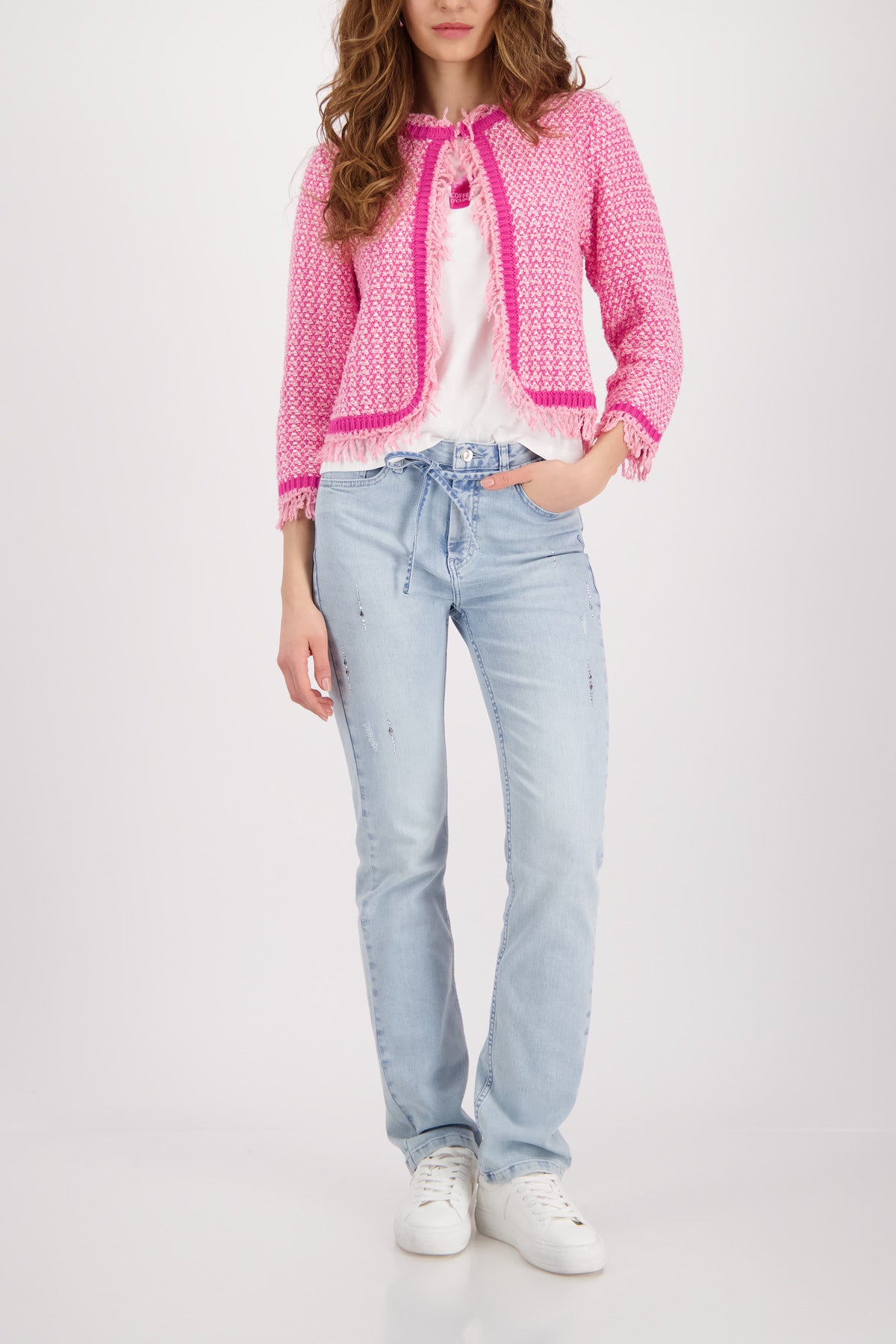 Monari Damen Strickjacken Spring Flow