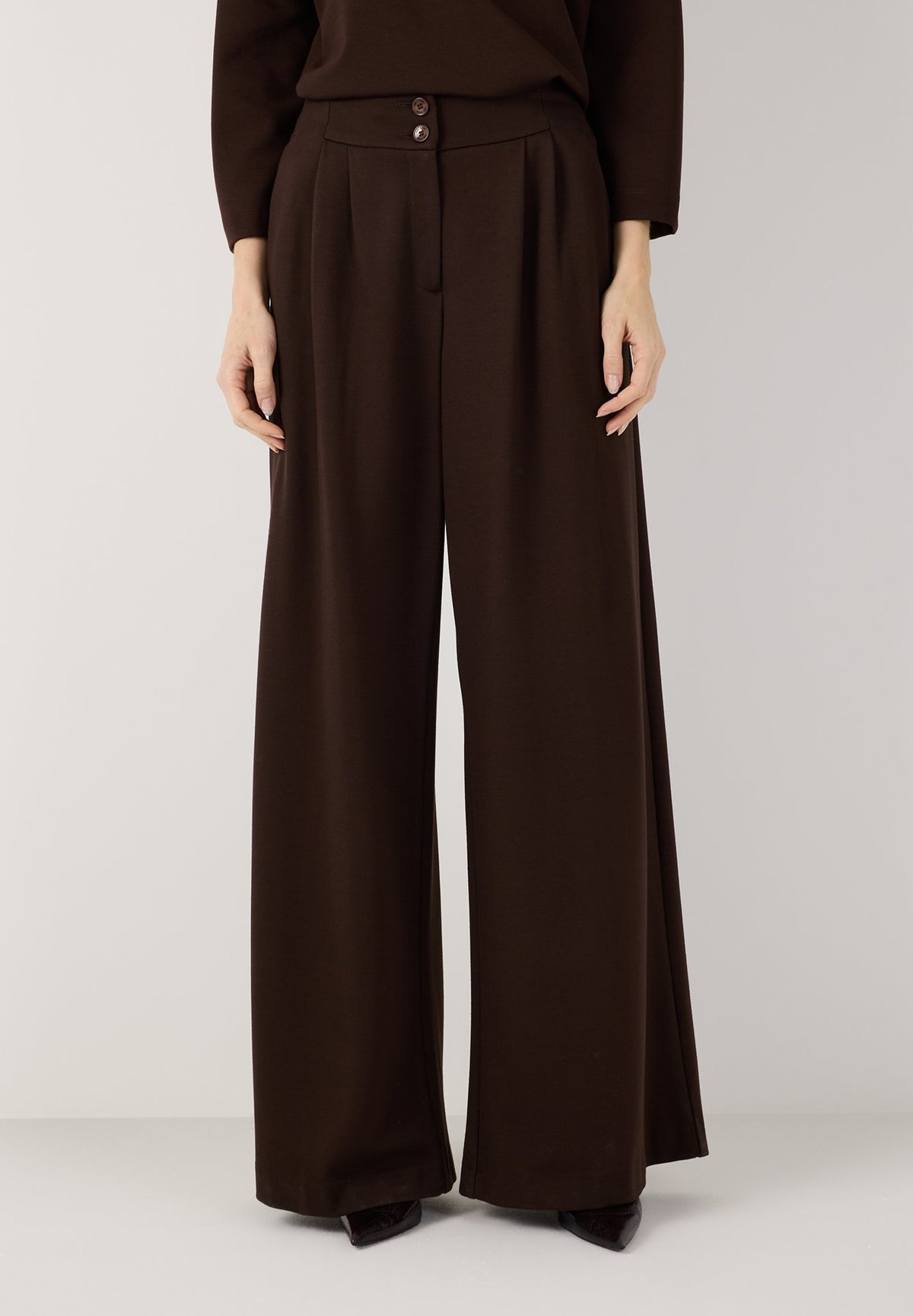 More & More Damen Hosen  Espresso B
