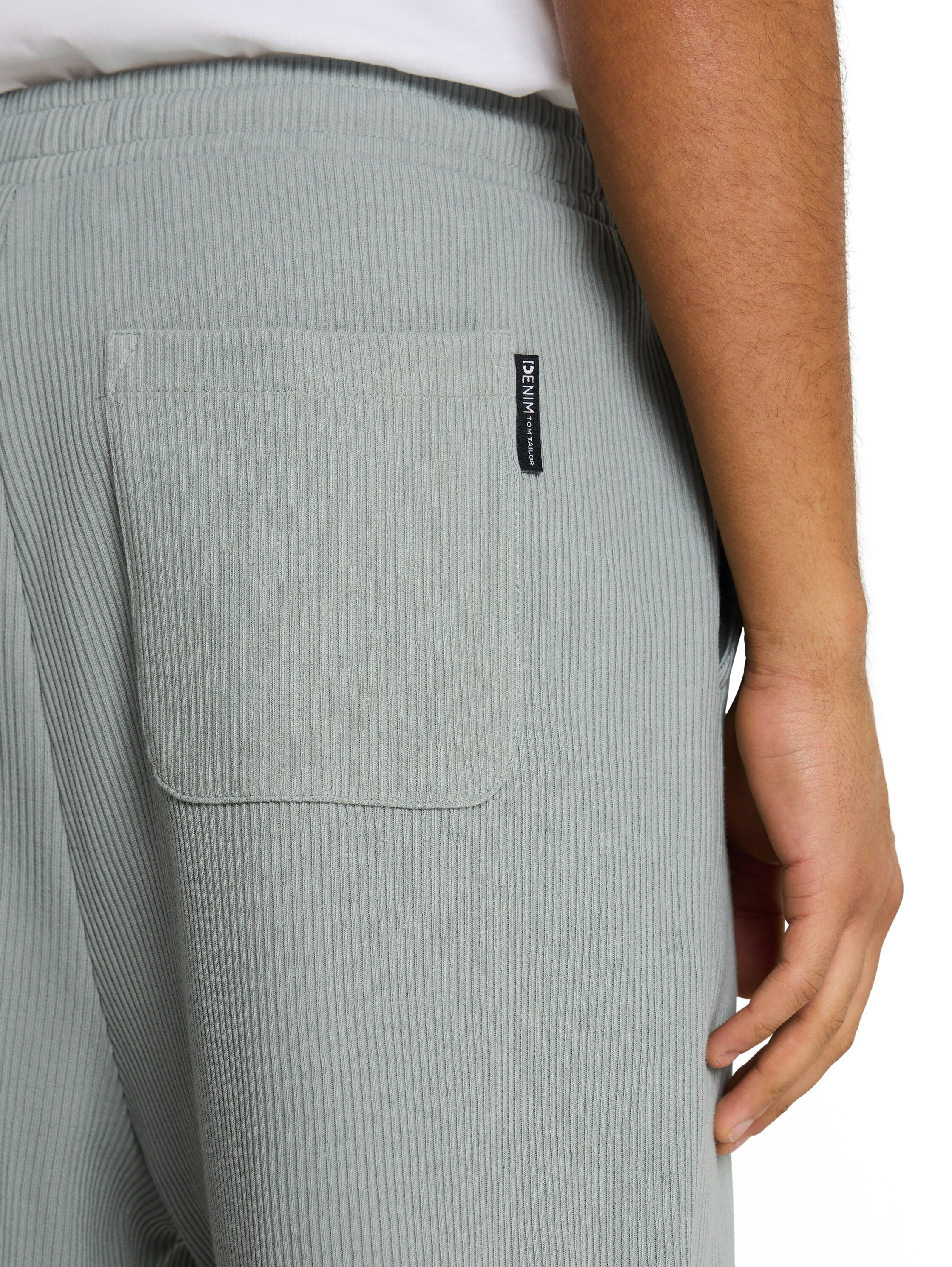 Tom Tailor denim Herren Shorts Green Mist