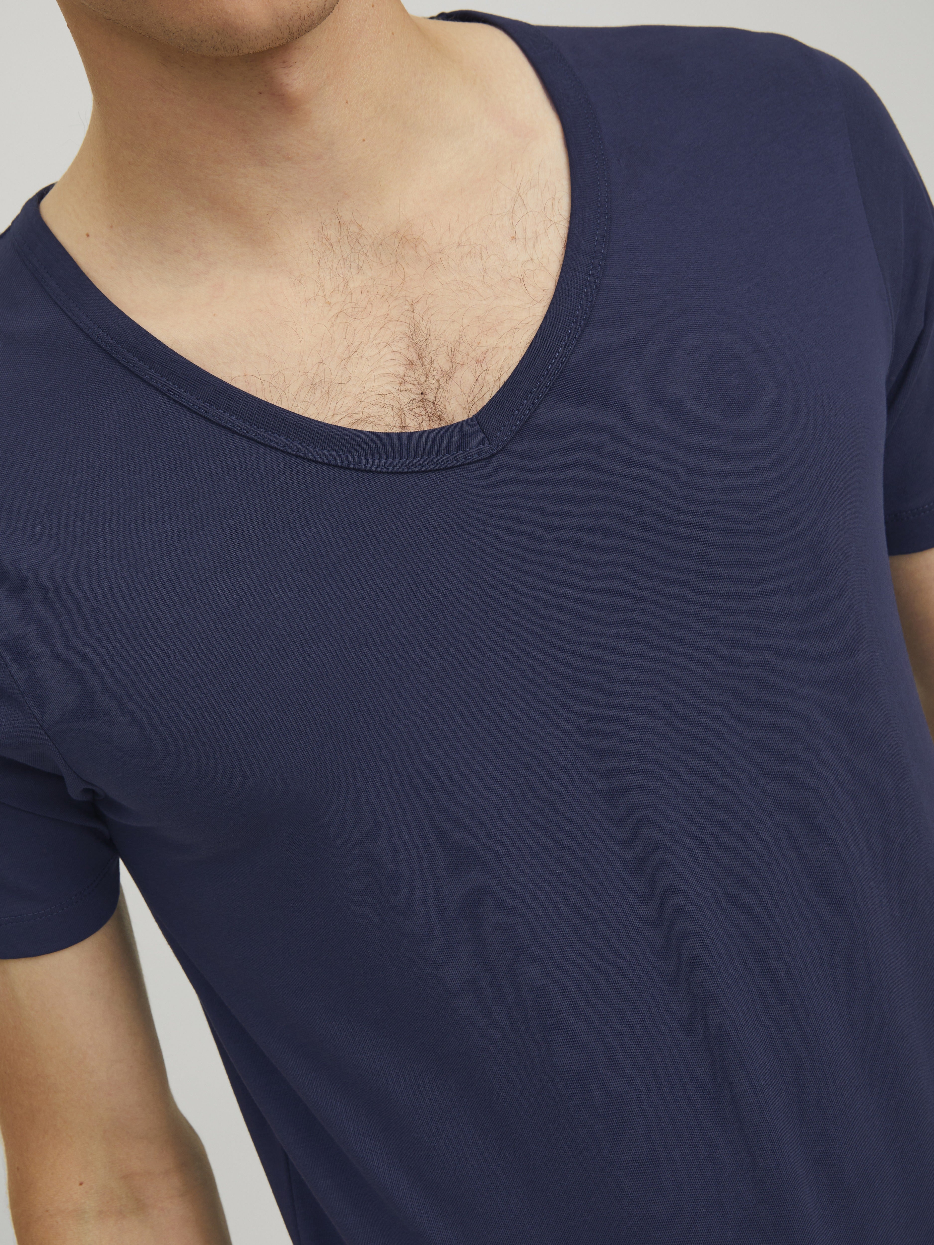 Jack & Jones Herren T-Shirts kurz Navy Blue