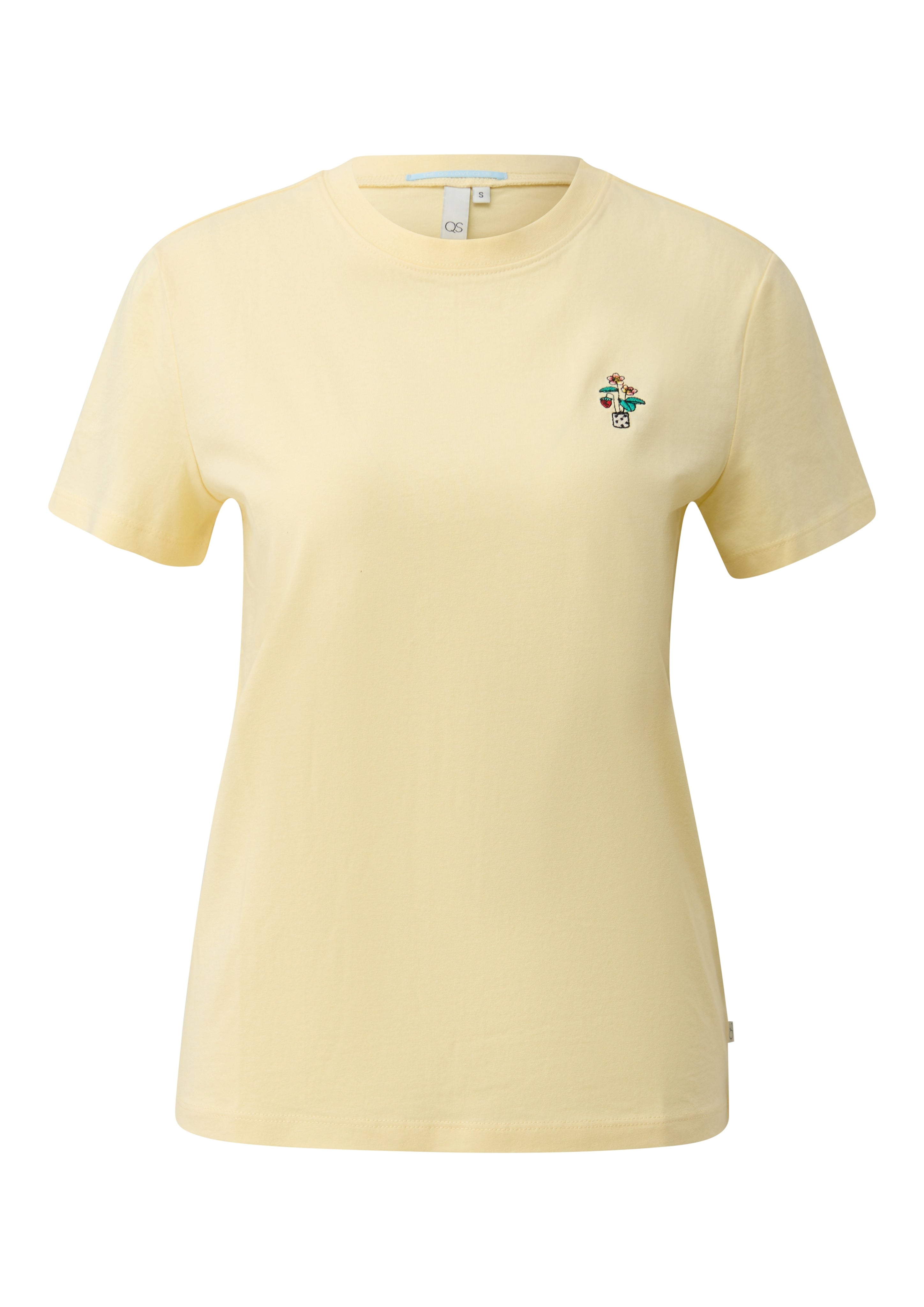 QS by S.Oliver Damen T-Shirts Yellow