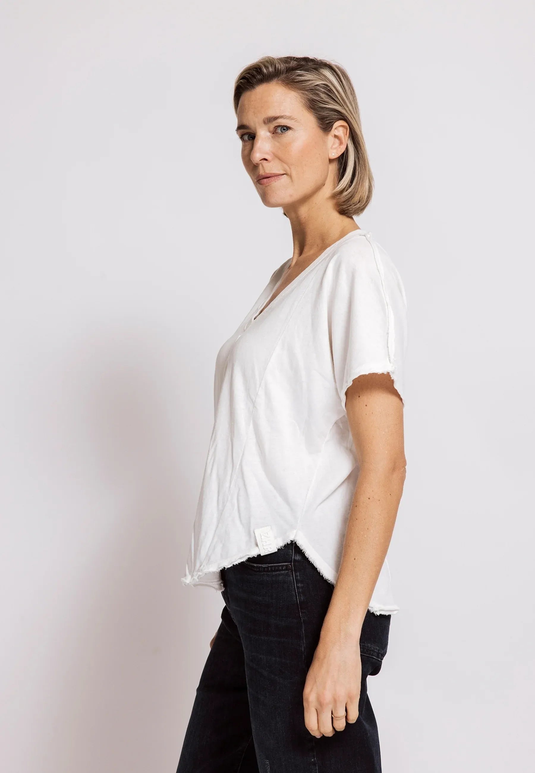 Zhrill Damen T-Shirts  White