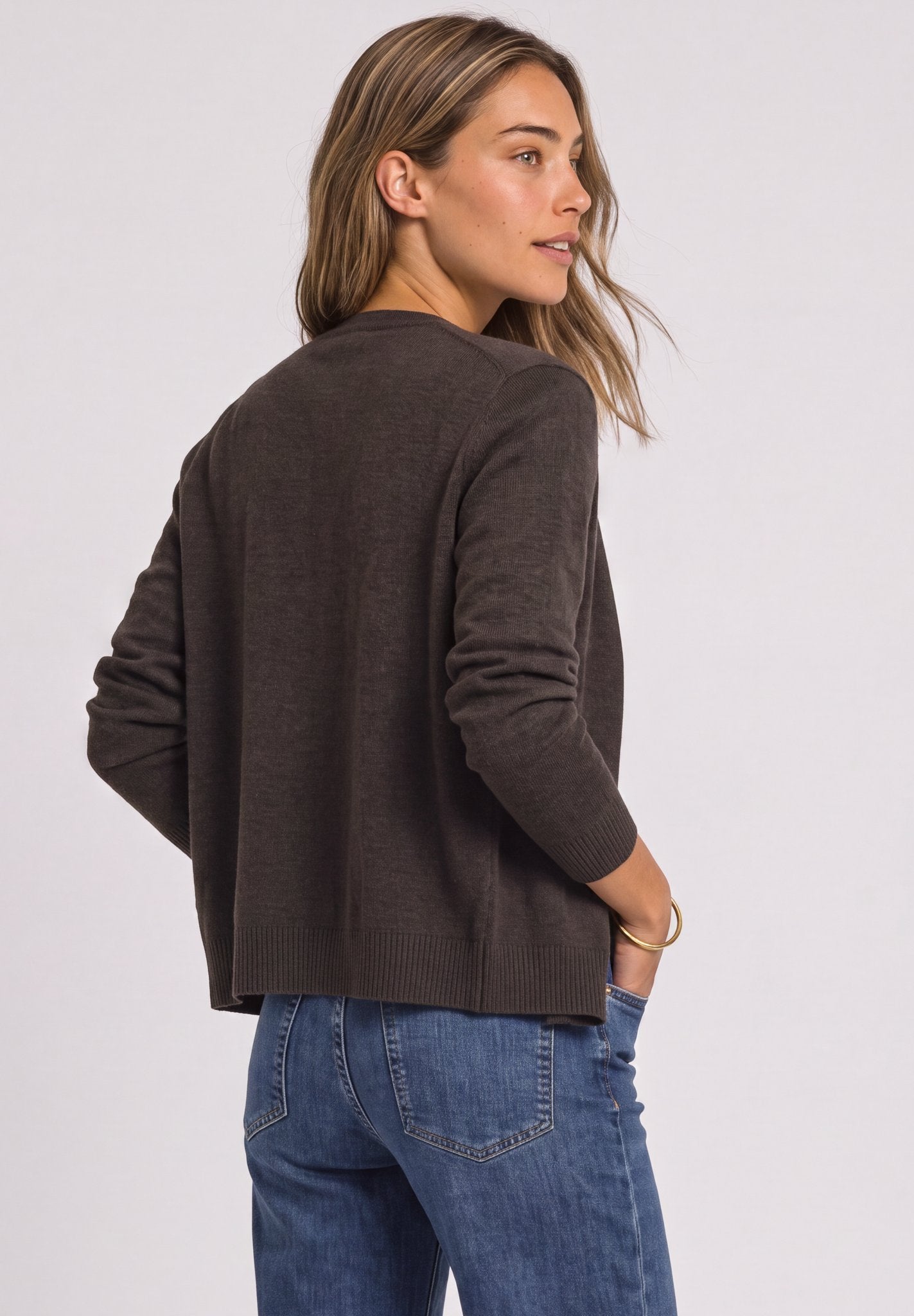 Street One Damen Strickjacken  Black Cof
