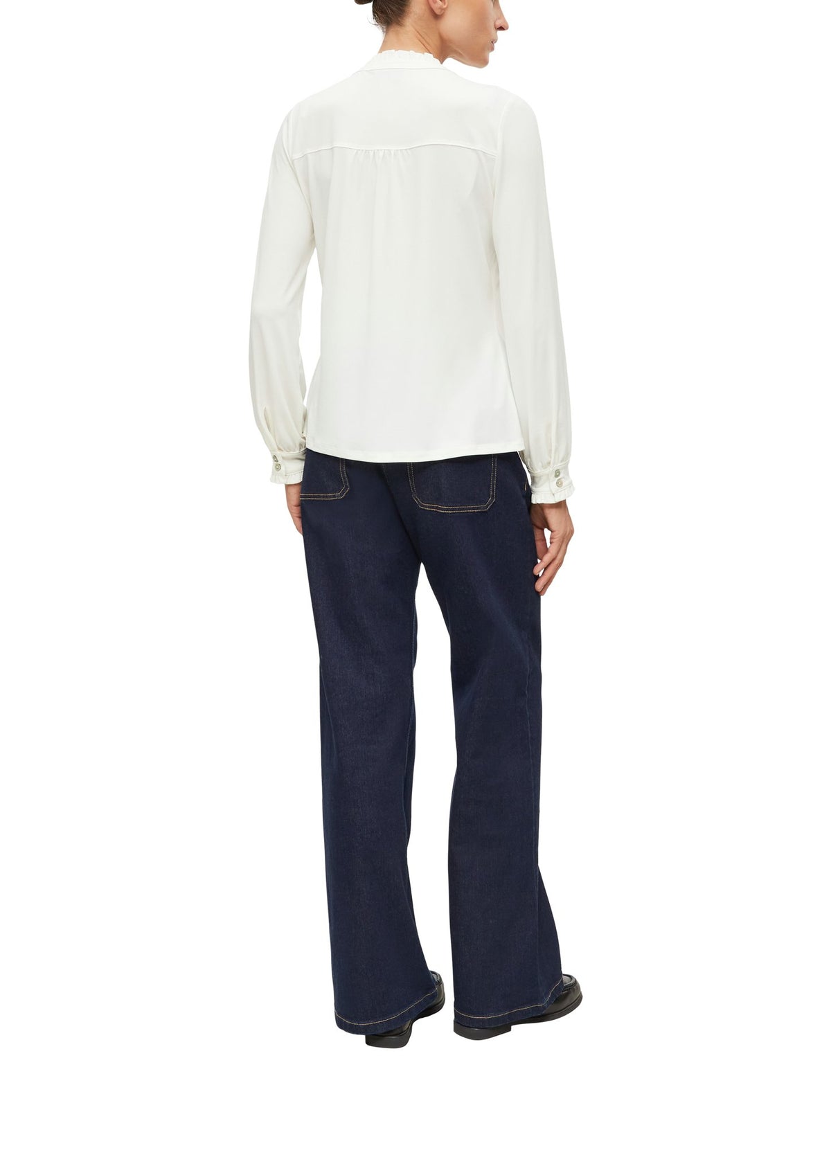 S. Oliver black Damen T-Shirts  White