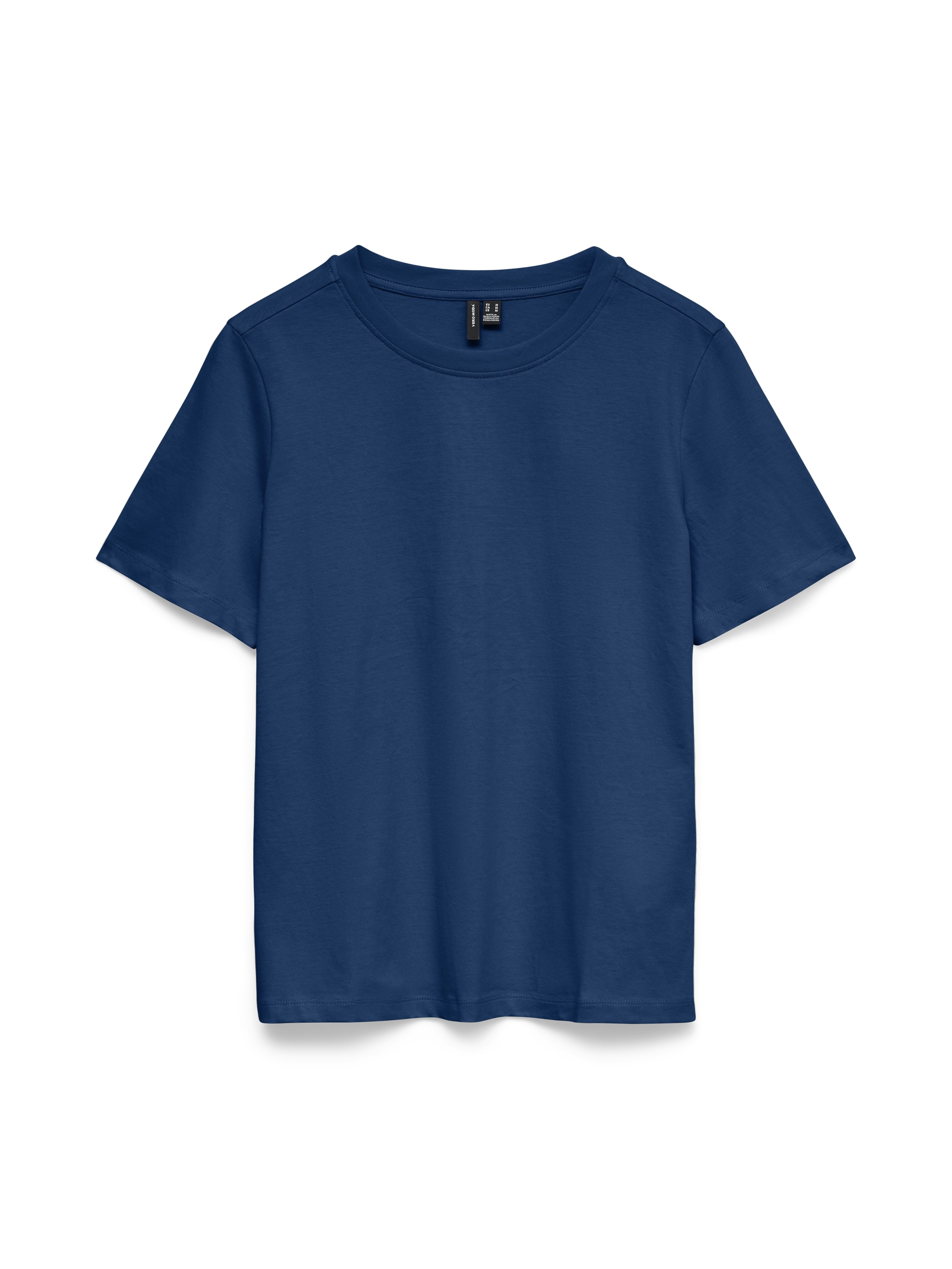 Vero Moda Damen T-Shirts Navy Peony