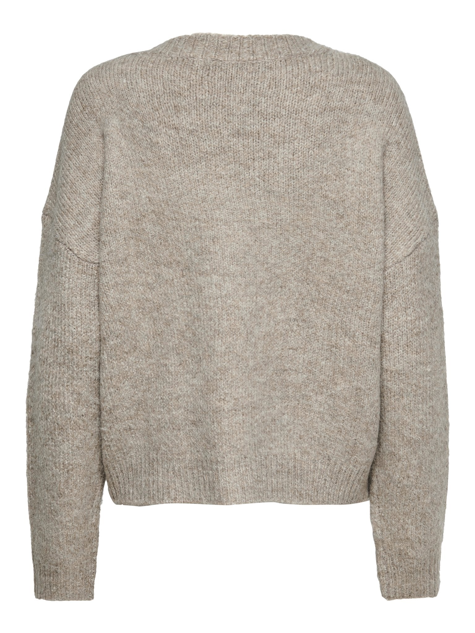 only Damen Strickjacken Woodsmoke/W. Me
