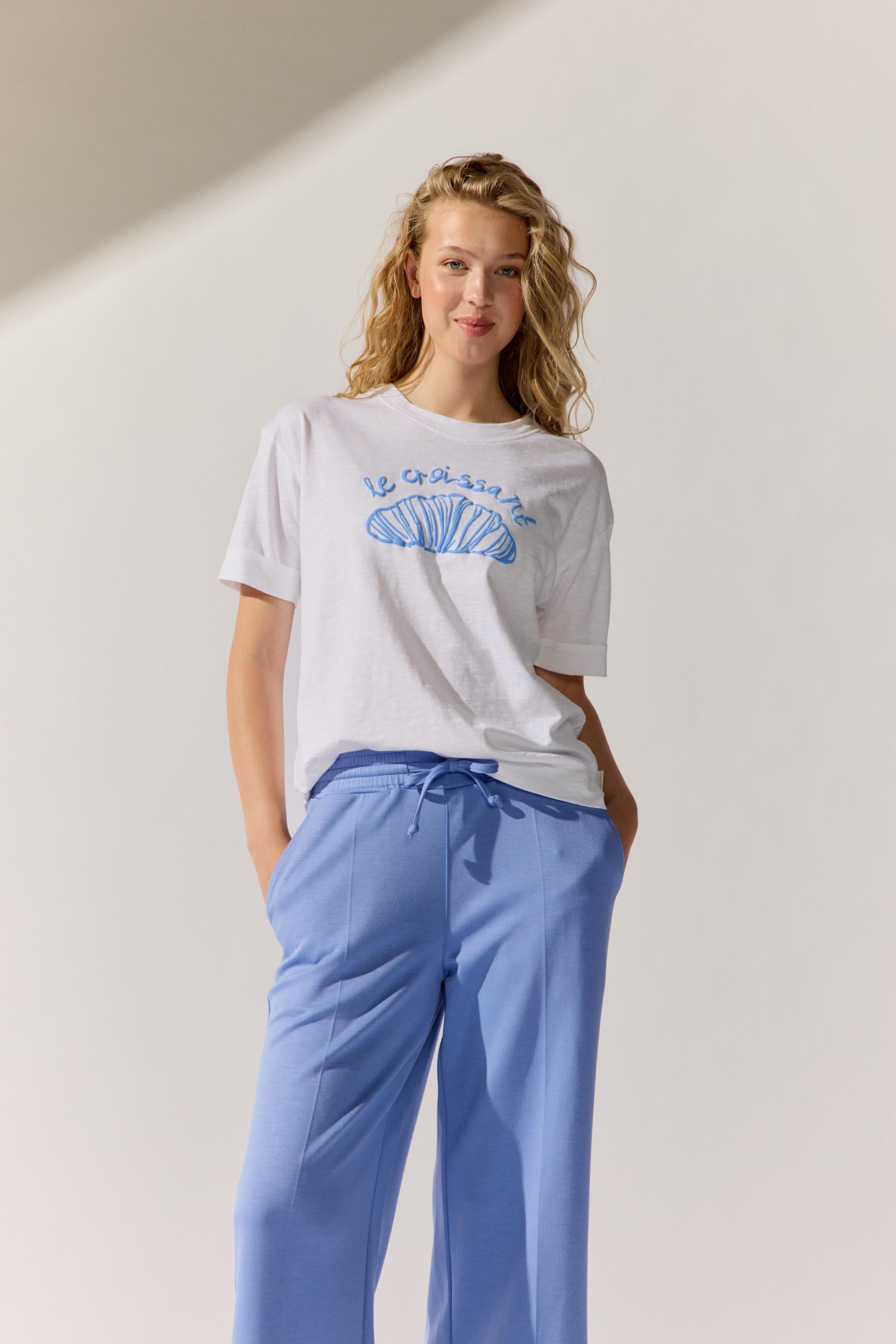 Fashion People Damen T-Shirts Bright White Pr