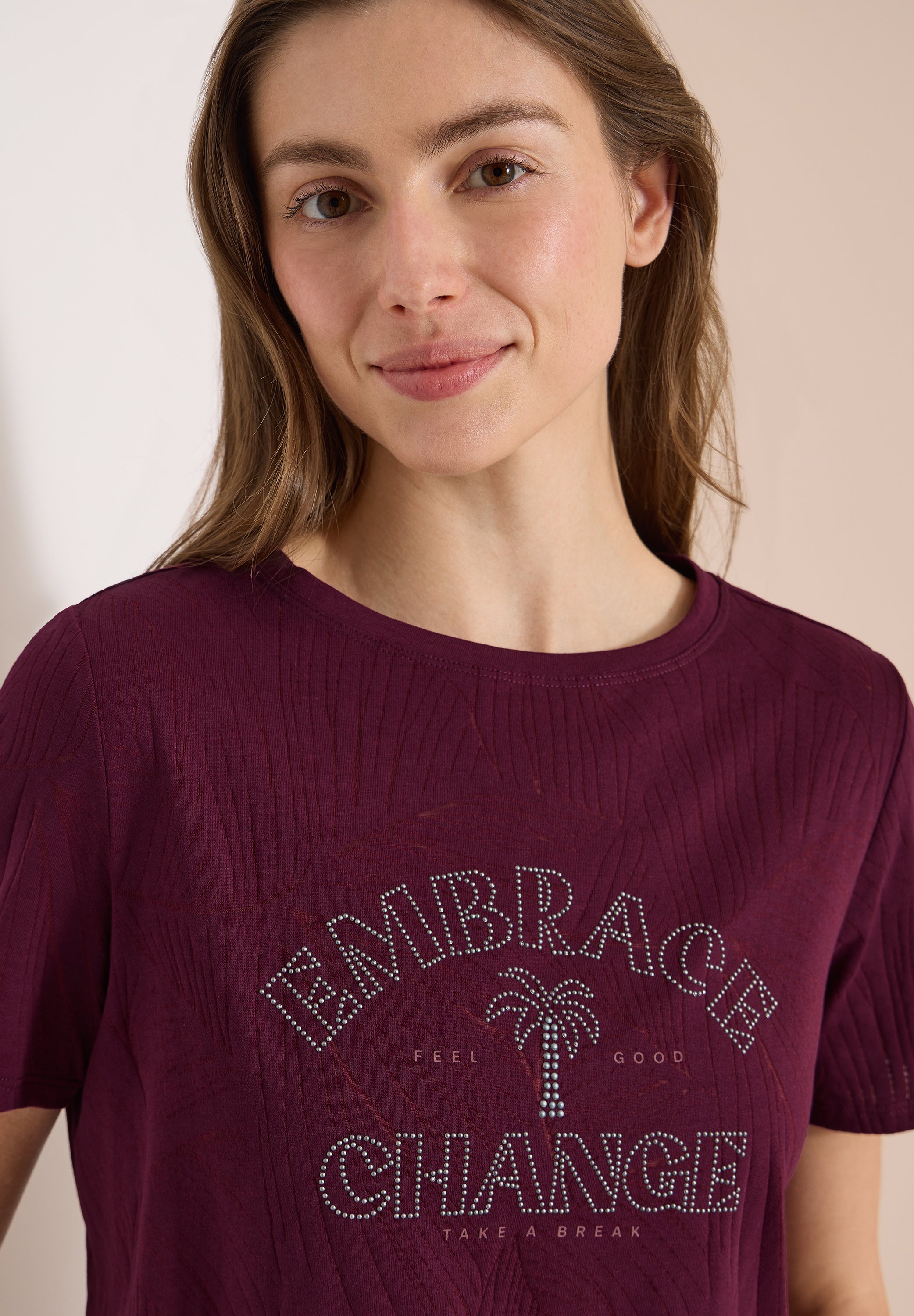 Cecil Damen T-Shirts  Sweet Gra