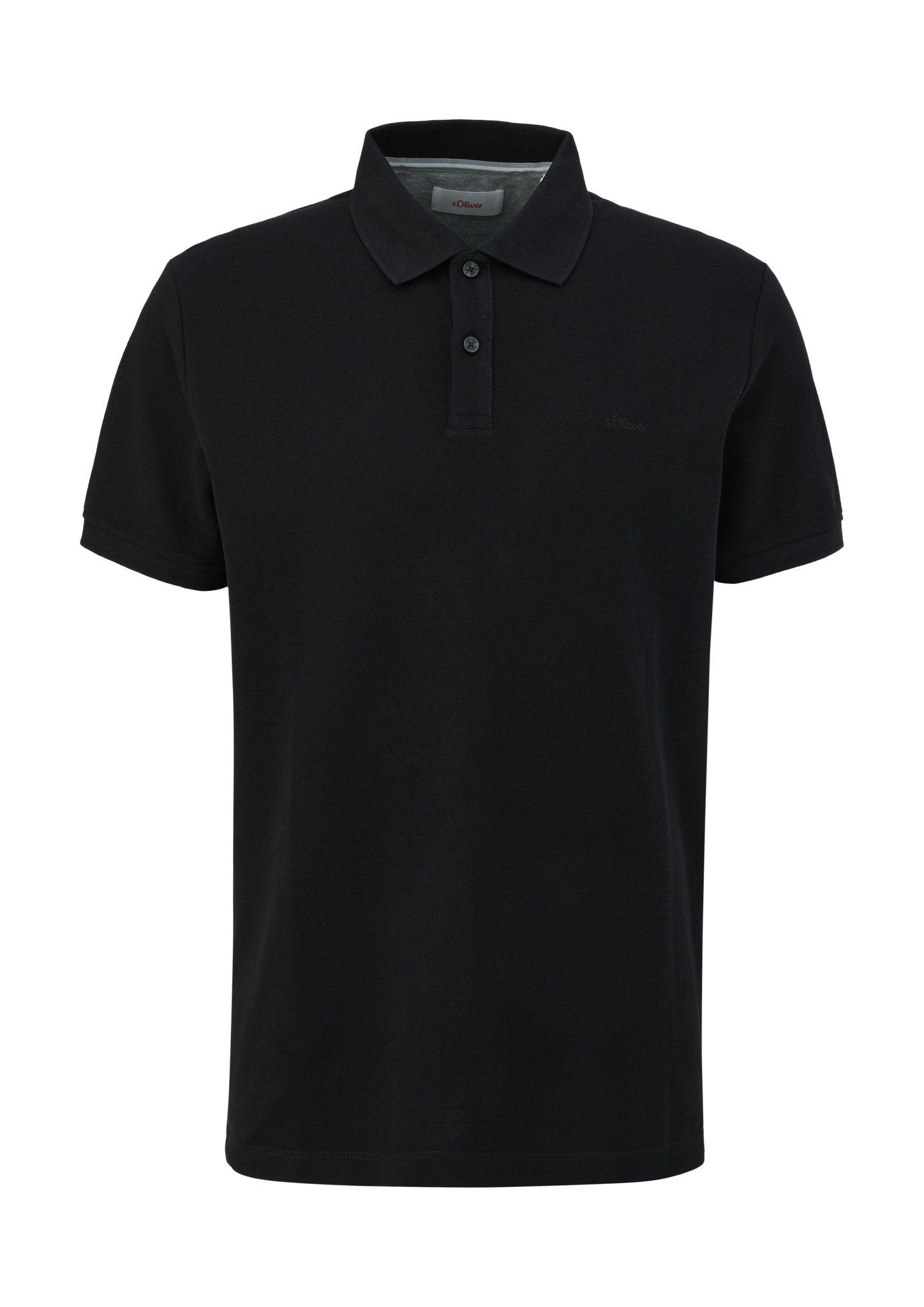 S. Oliver red Herren Polo-Shirts  Grey/Black