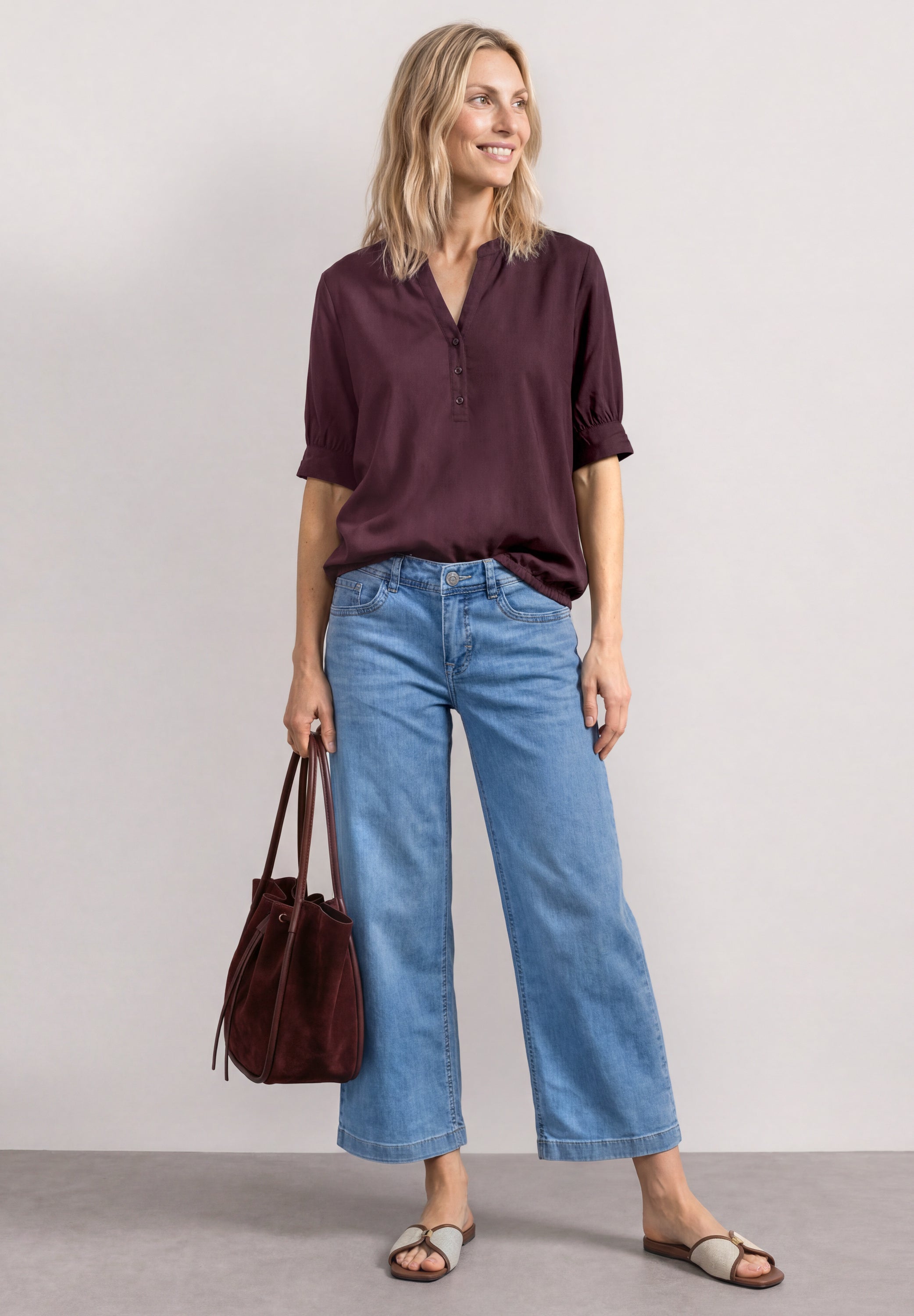 Street One Damen Blusen  Rustic Ro
