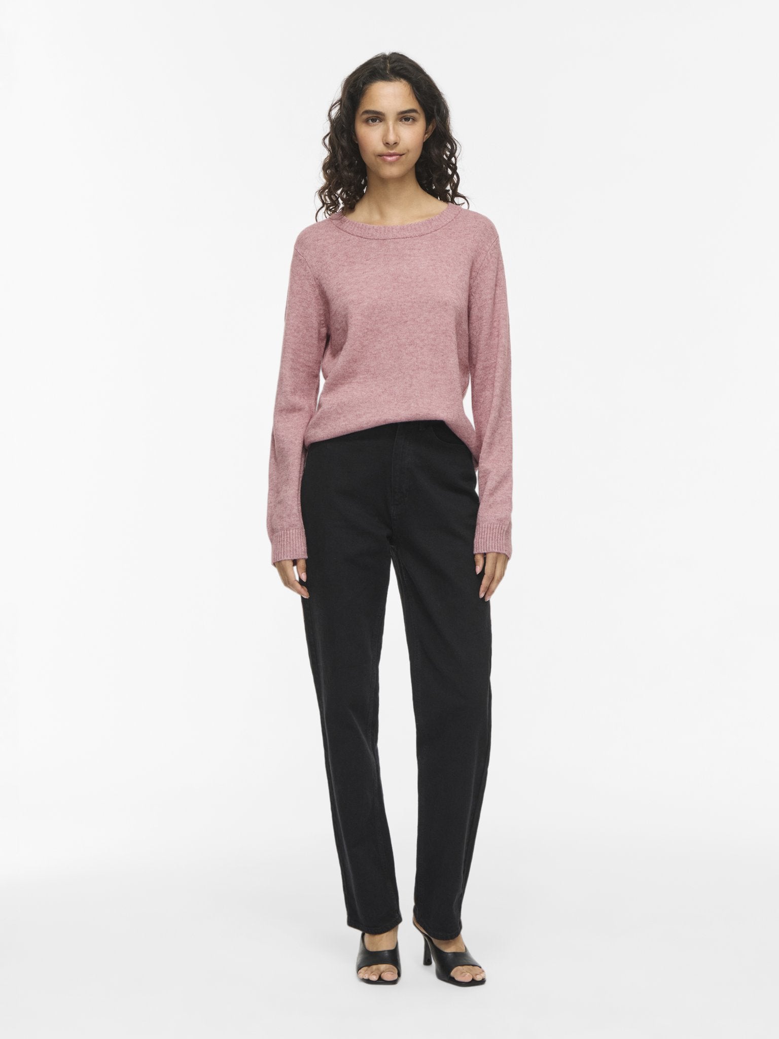 Vila Damen Pullover Nostalgia Rose/