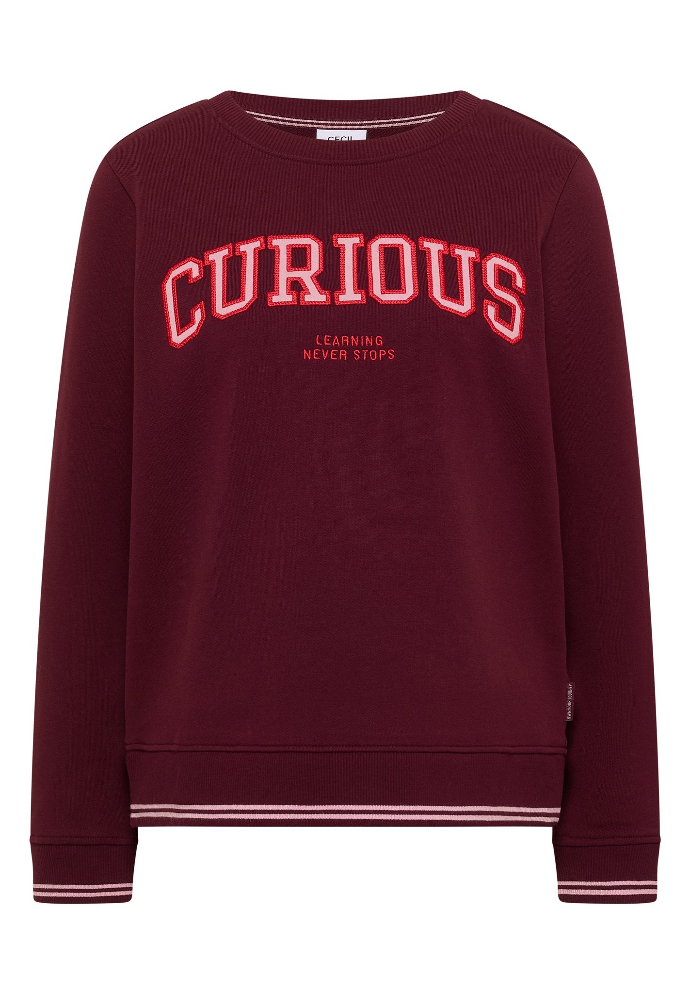 Cecil Damen Pullover  Red Wine