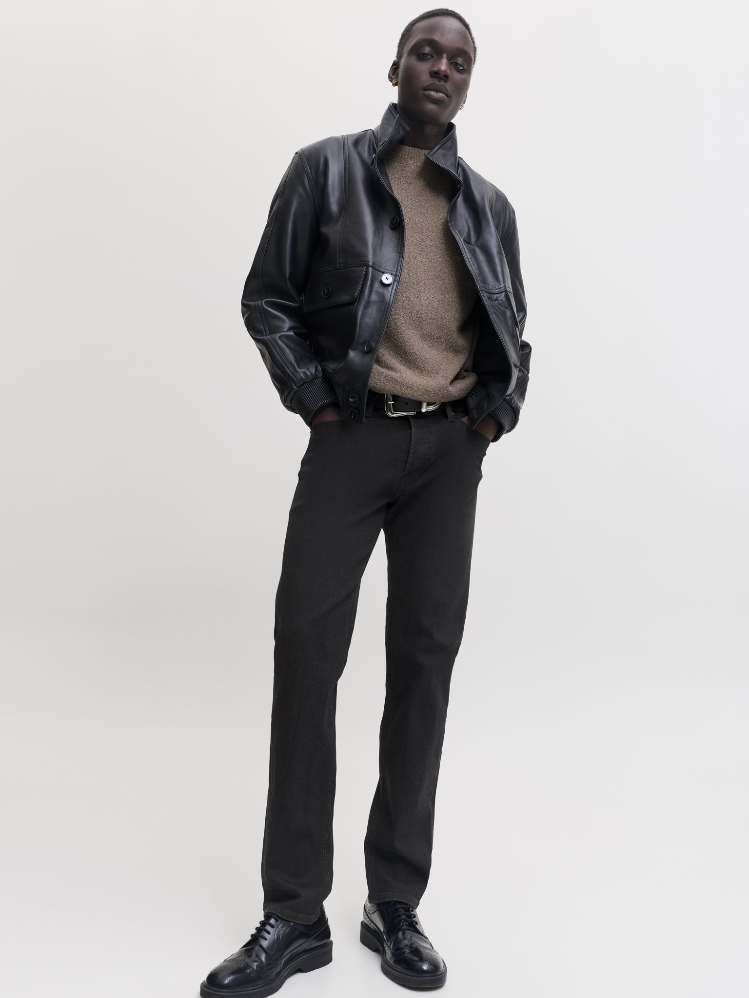 Jack & Jones Herren Jeans Black Denim