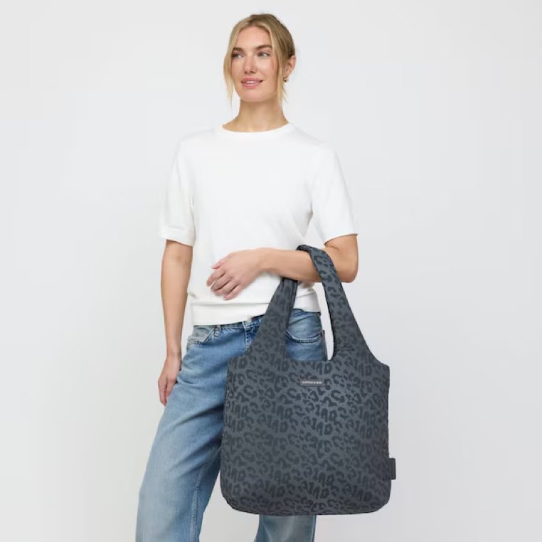 Skara Cloud Shopper - Leo Dark Grey