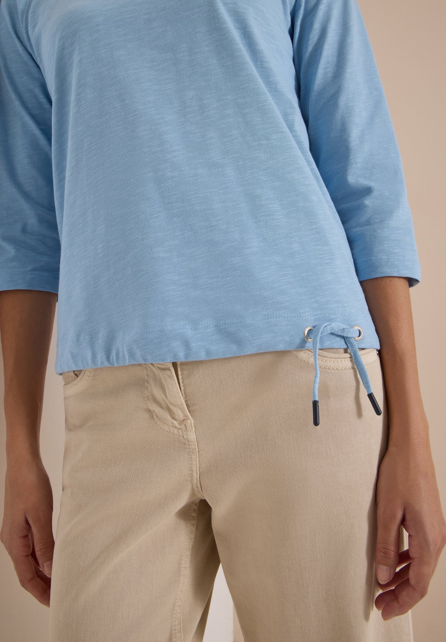 Cecil Damen T-Shirts Easy Blue