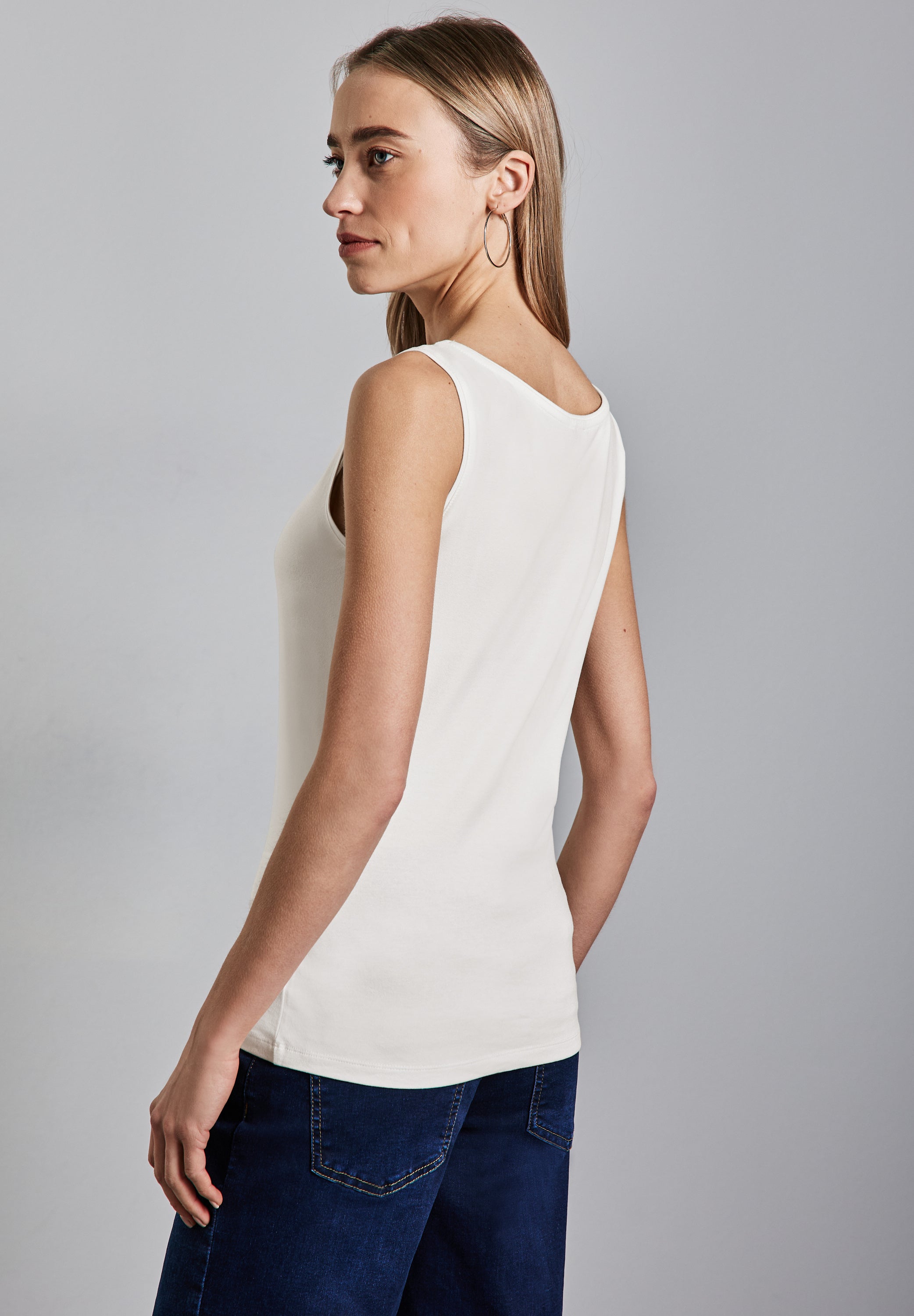 Street One Damen T-Shirts  Off White