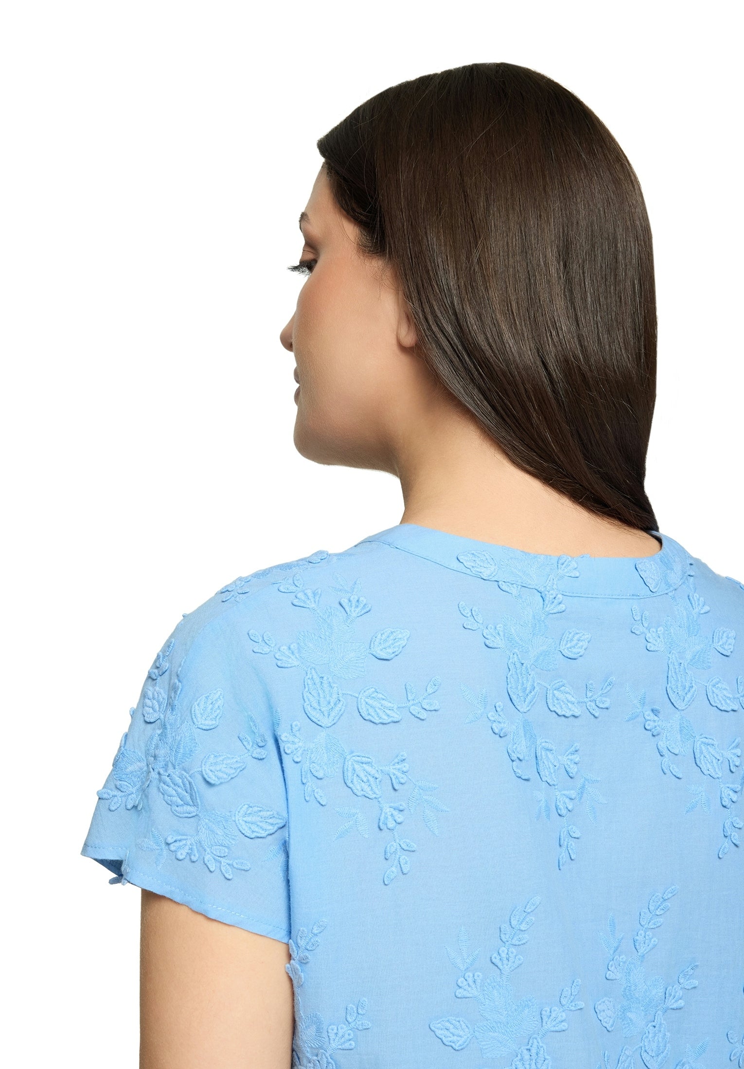 Betty & Co Damen Blusen kurz Waterblue