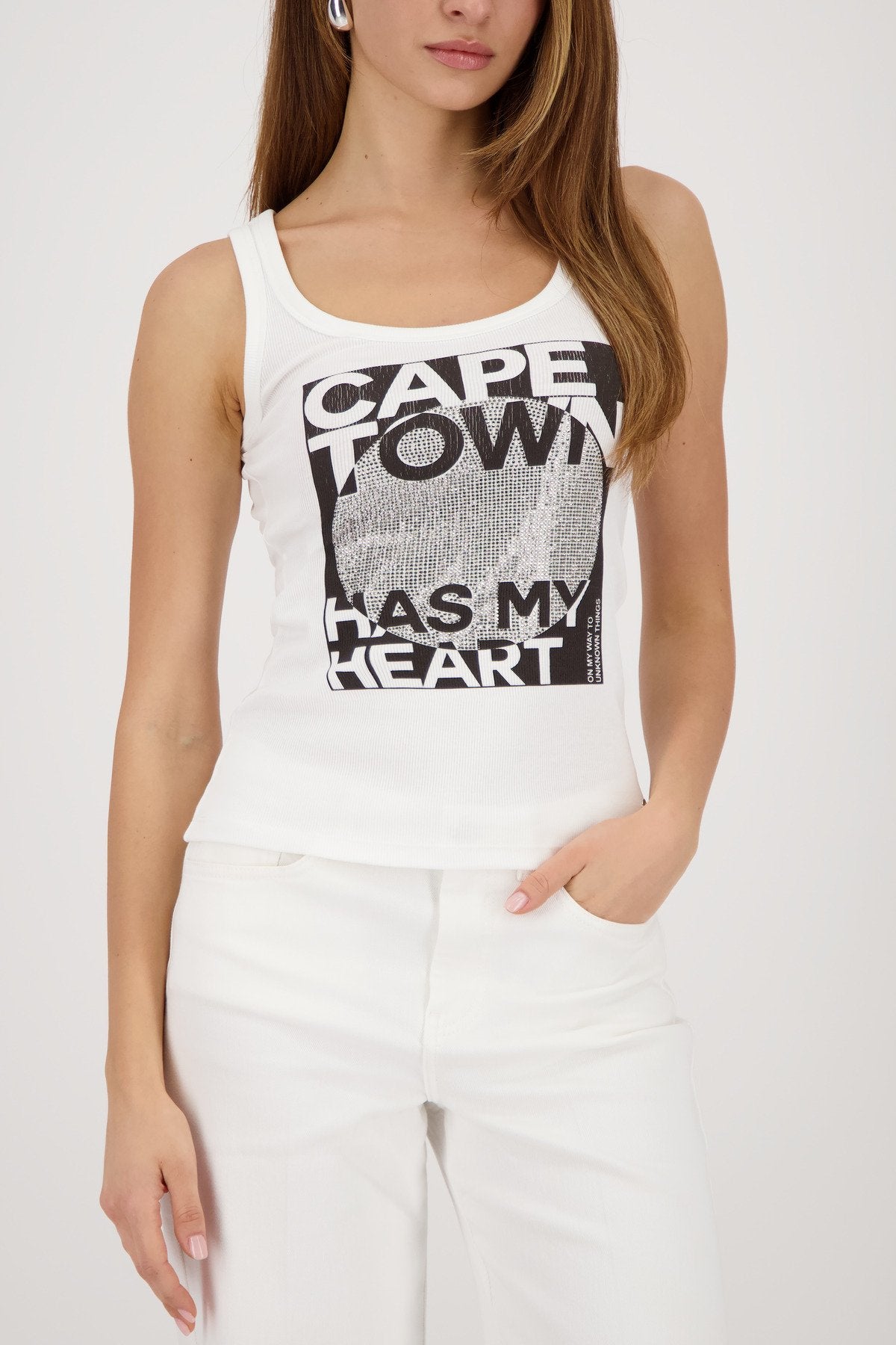 Monari Damen Tops  Off-White